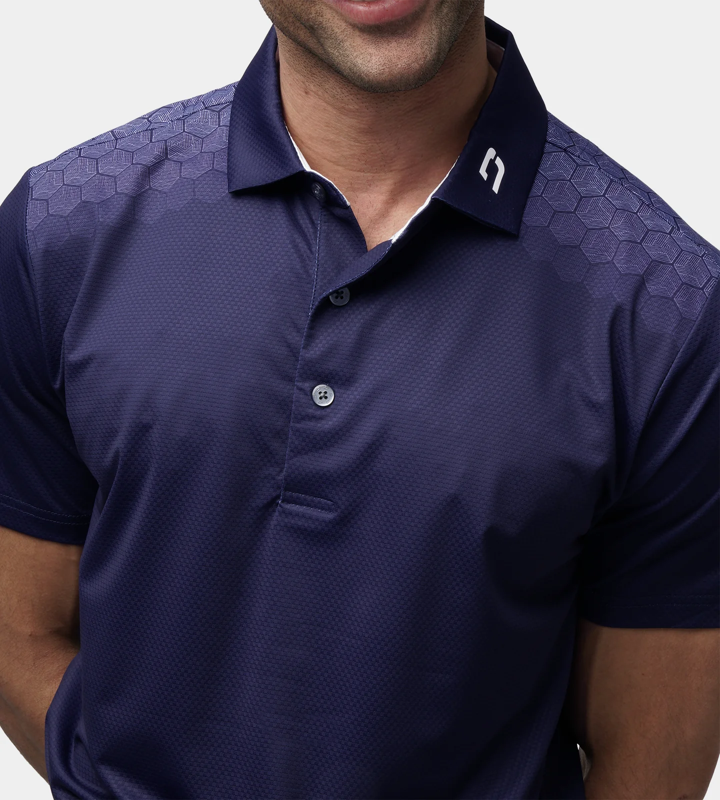 HEXA PERFORMANCE POLO - NAVY - Image 5