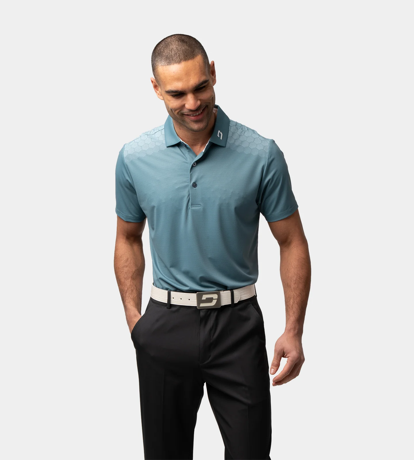 HEXA PERFORMANCE POLO - SAGE - Image 3