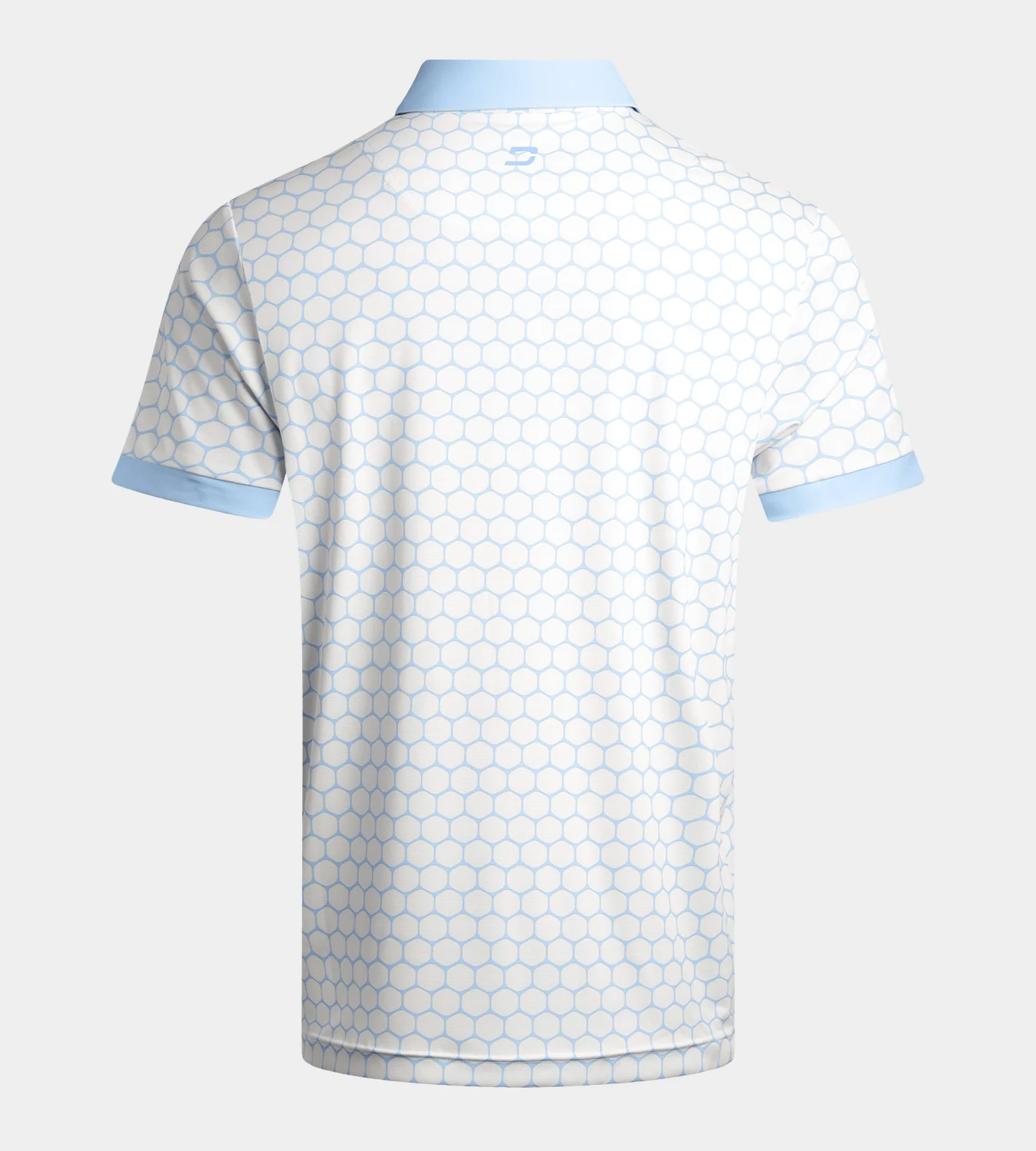 HEXA PREPPY POLO - WHITE/ BLUE - Image 2