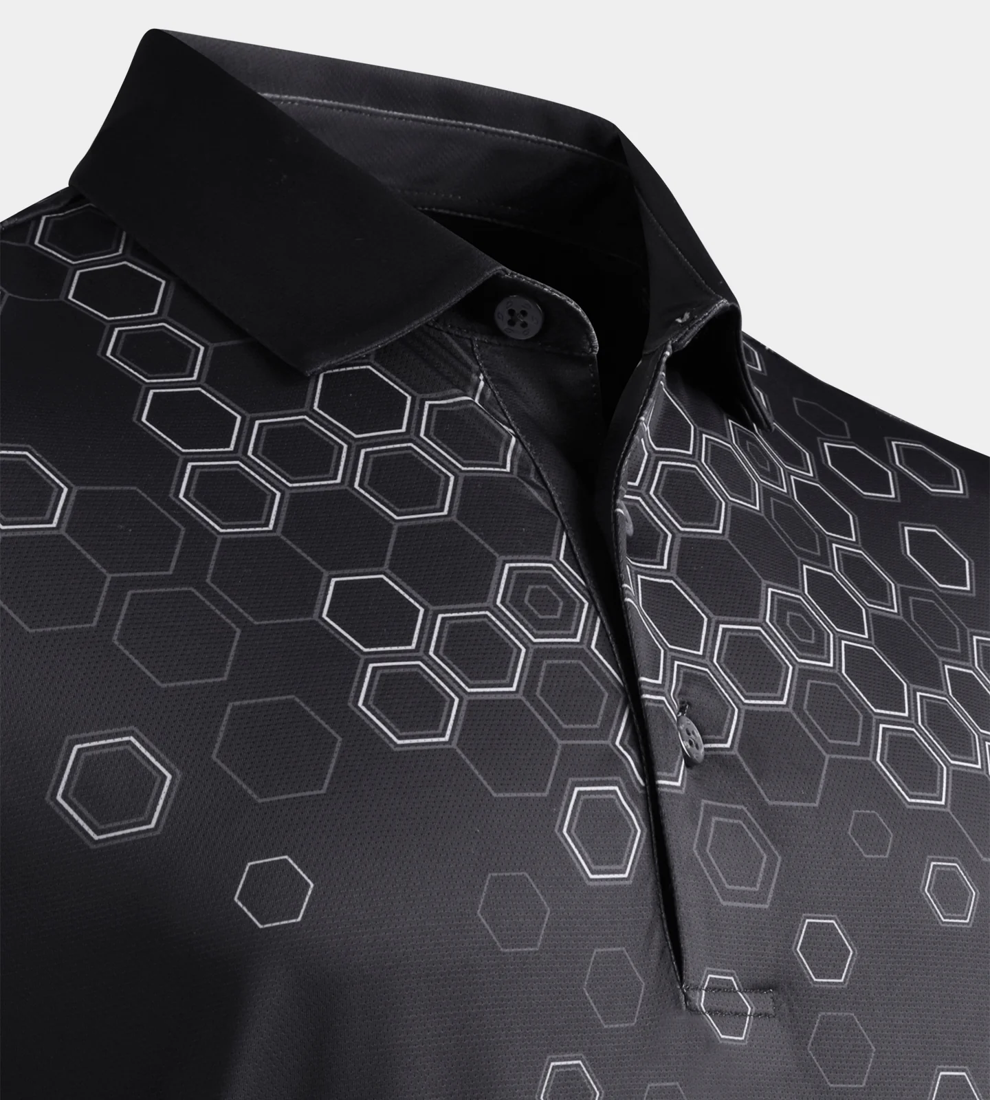 HEXIE POLO - BLACK - Image 6