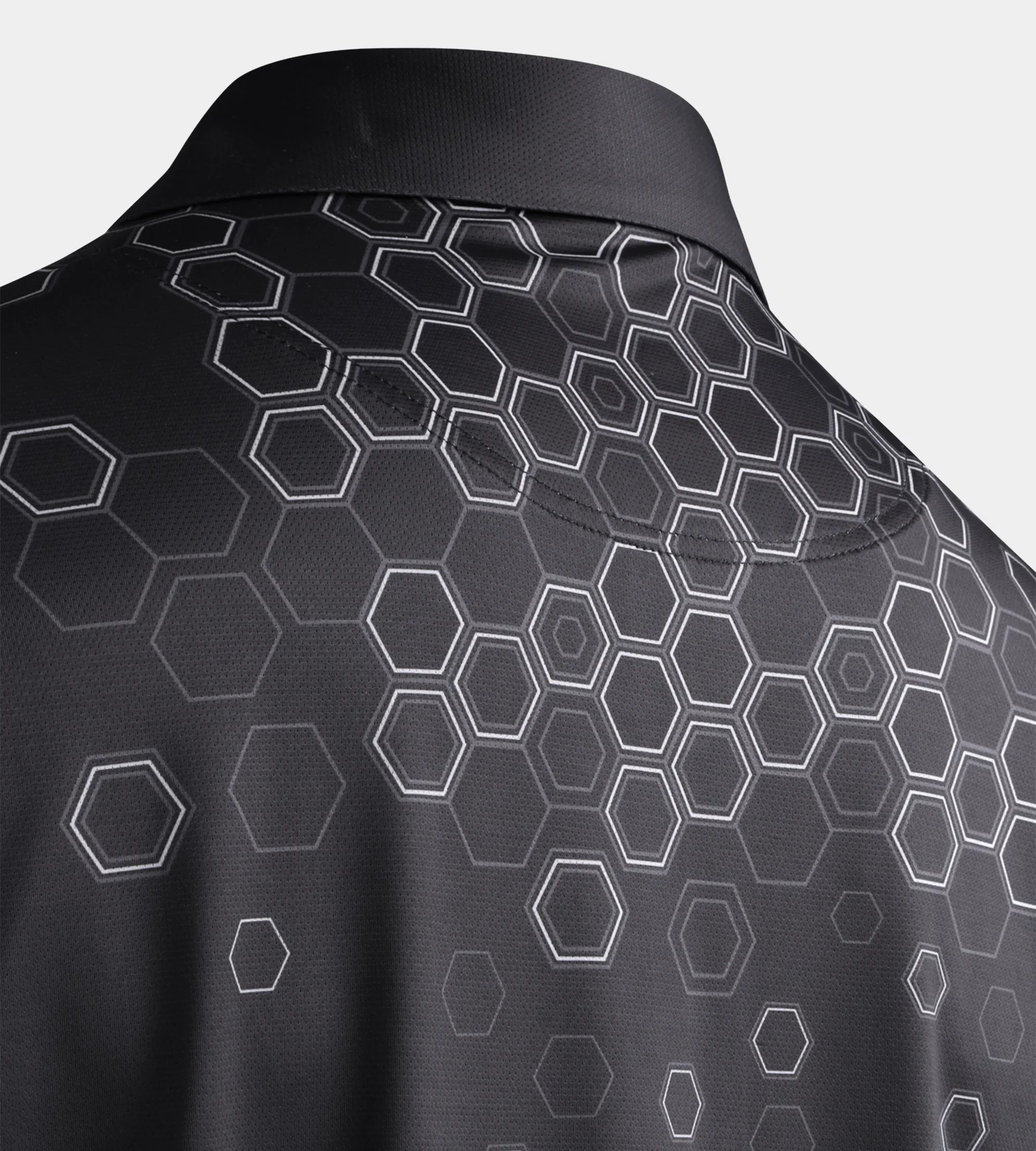 HEXIE POLO - BLACK - Image 7