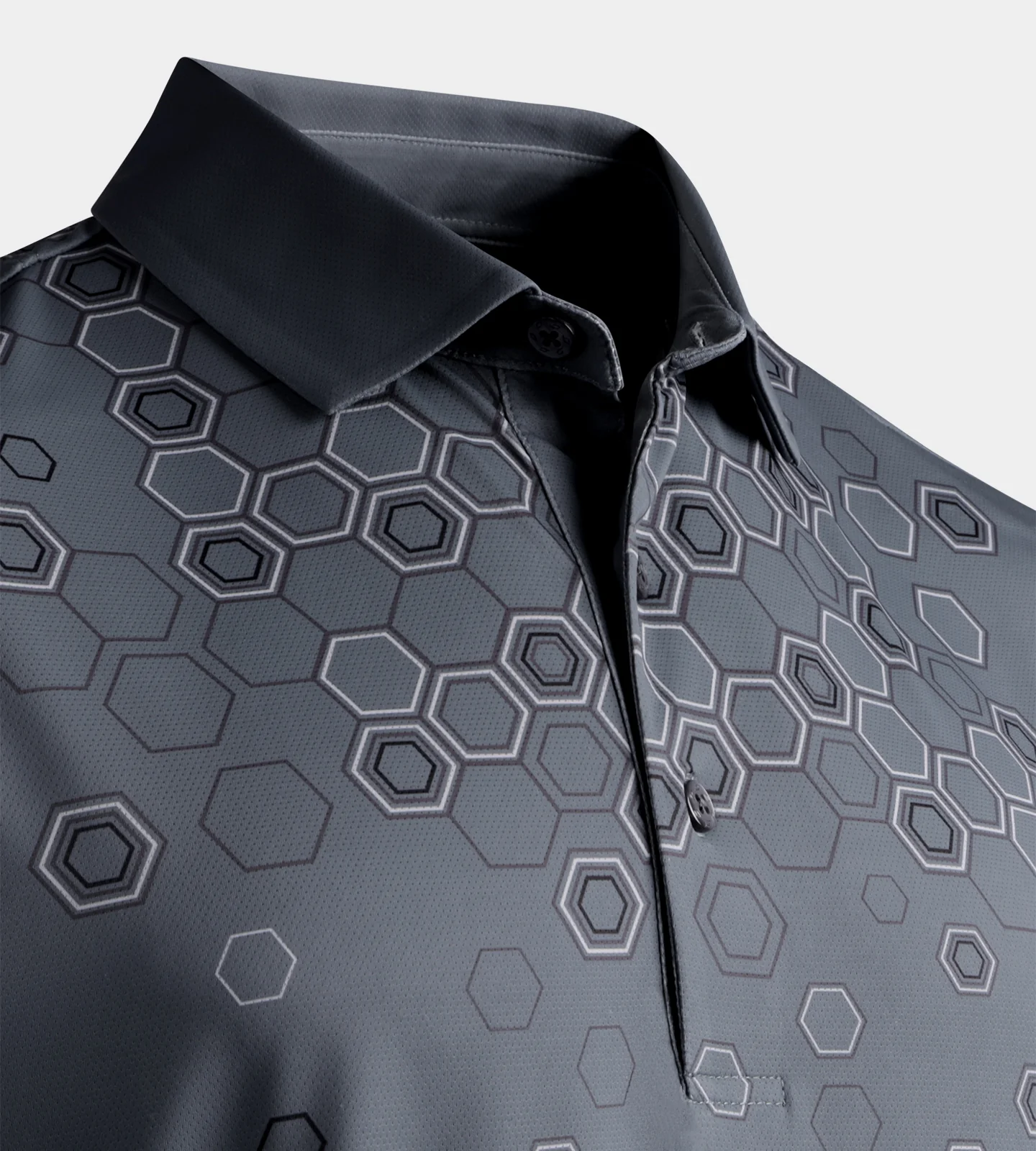 HEXIE POLO - CHARCOAL - Image 6