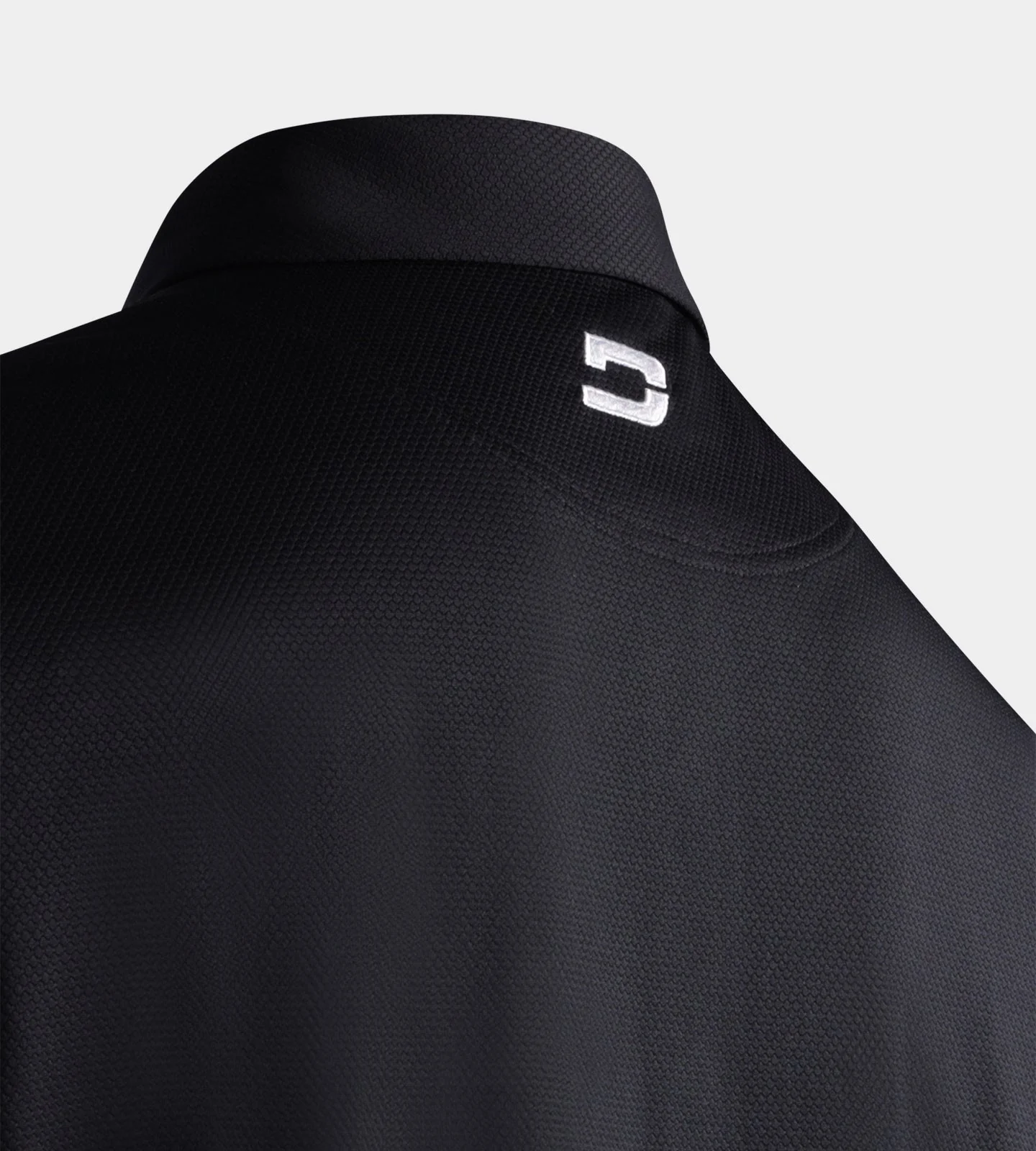 HONEYCOMB POLO - BLACK - Image 5