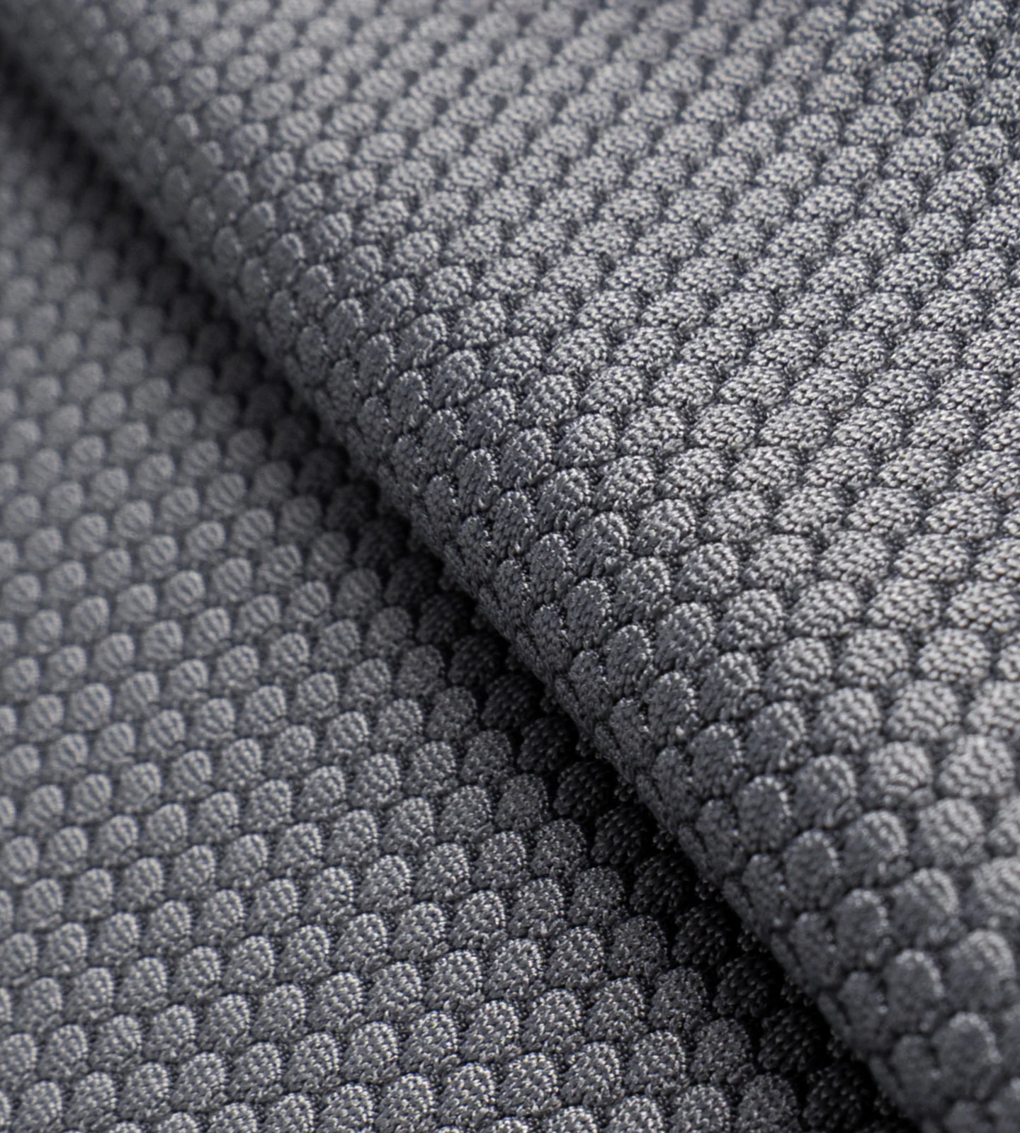 HONEYCOMB POLO - GREY - Image 8