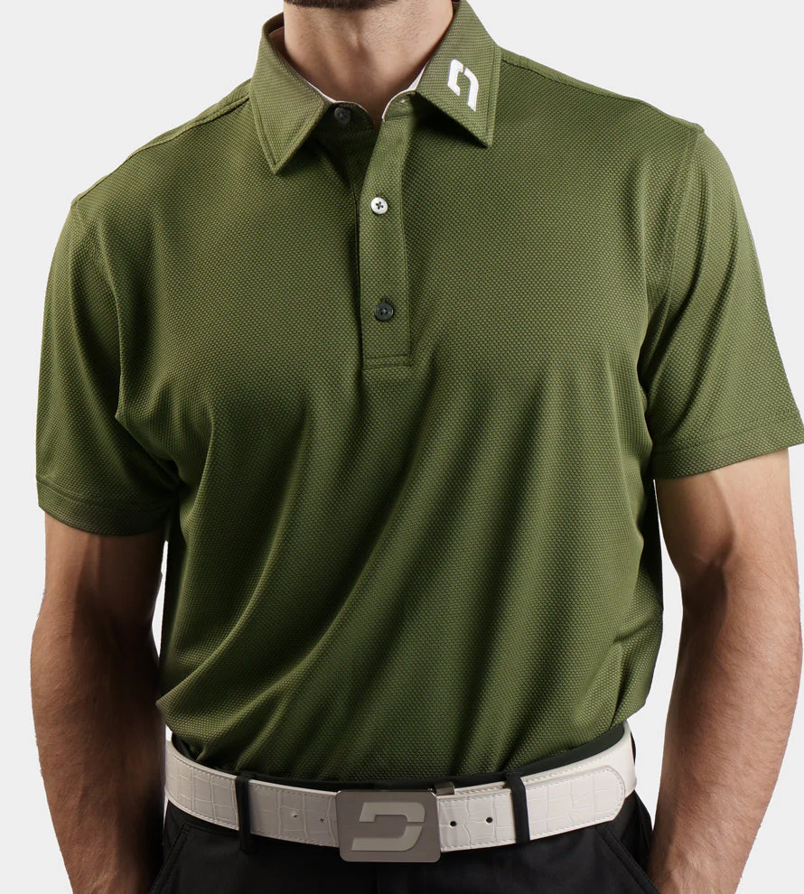 HONEYCOMB POLO - KHAKI - Image 5