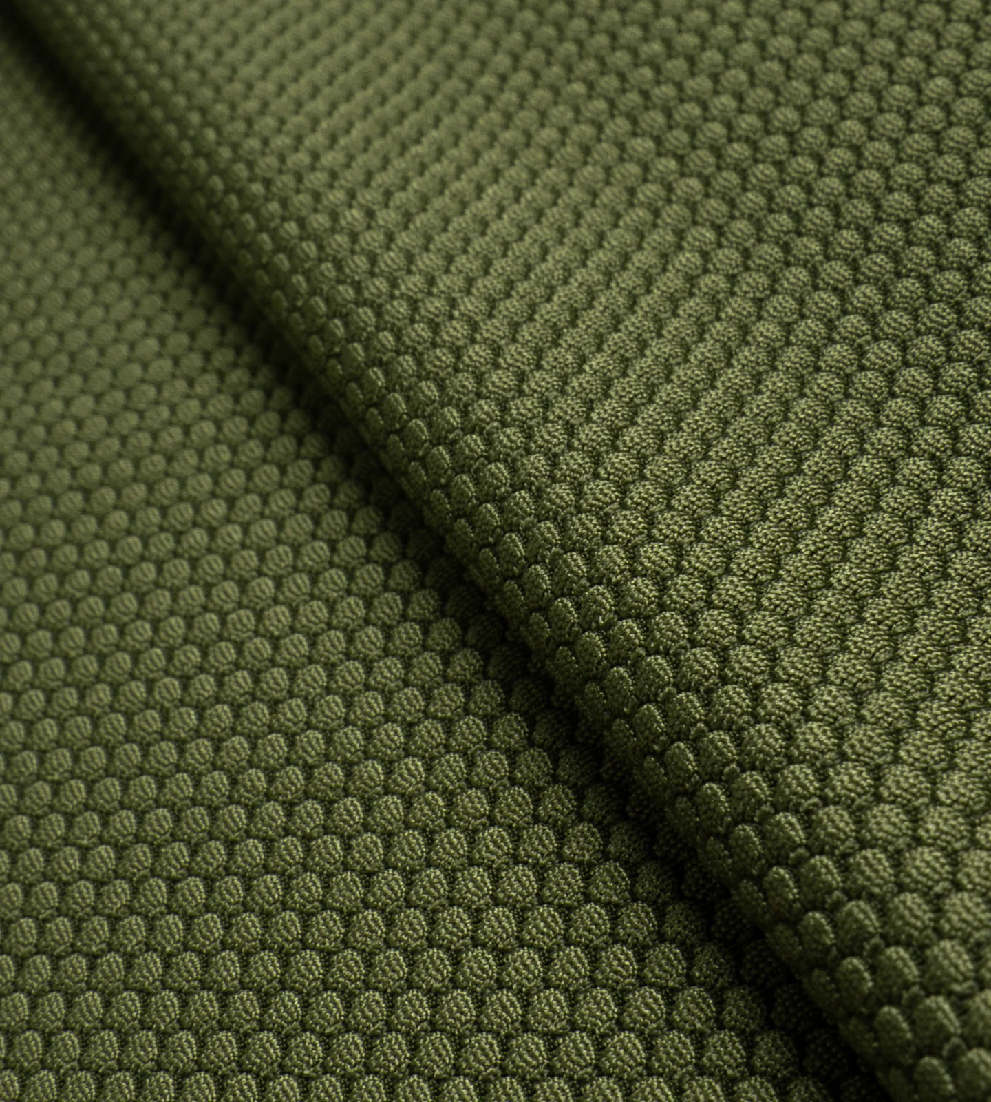 HONEYCOMB POLO - KHAKI - Image 9