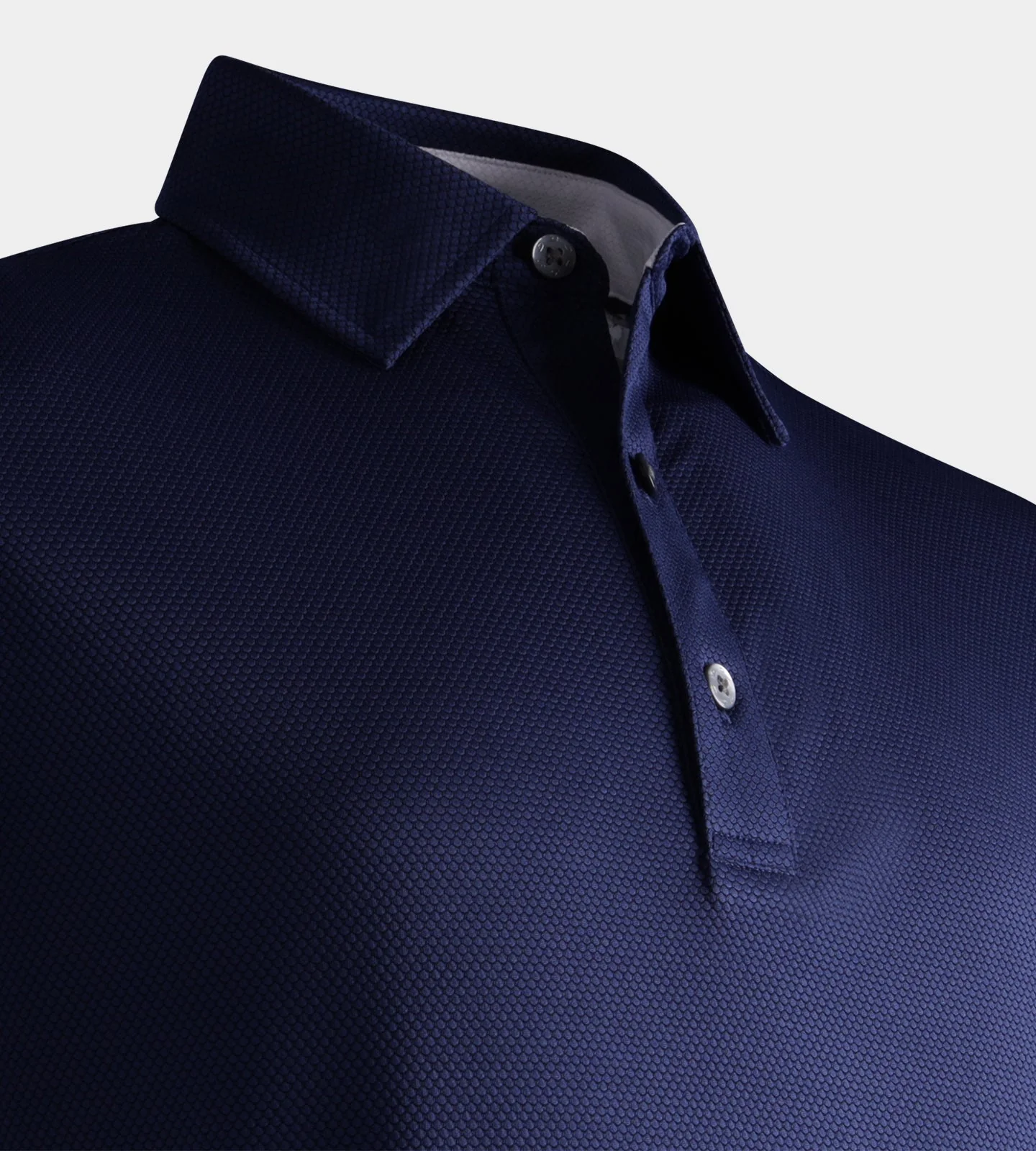 HONEYCOMB POLO - NAVY - Image 6