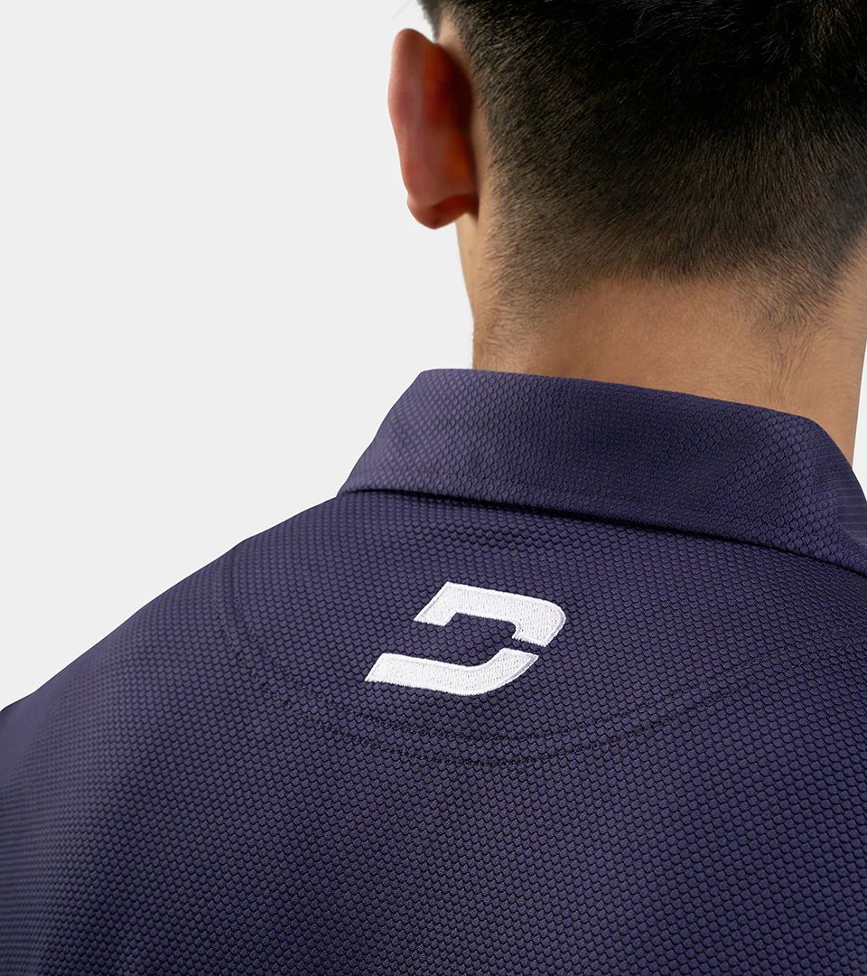 HONEYCOMB POLO - NAVY - Image 8
