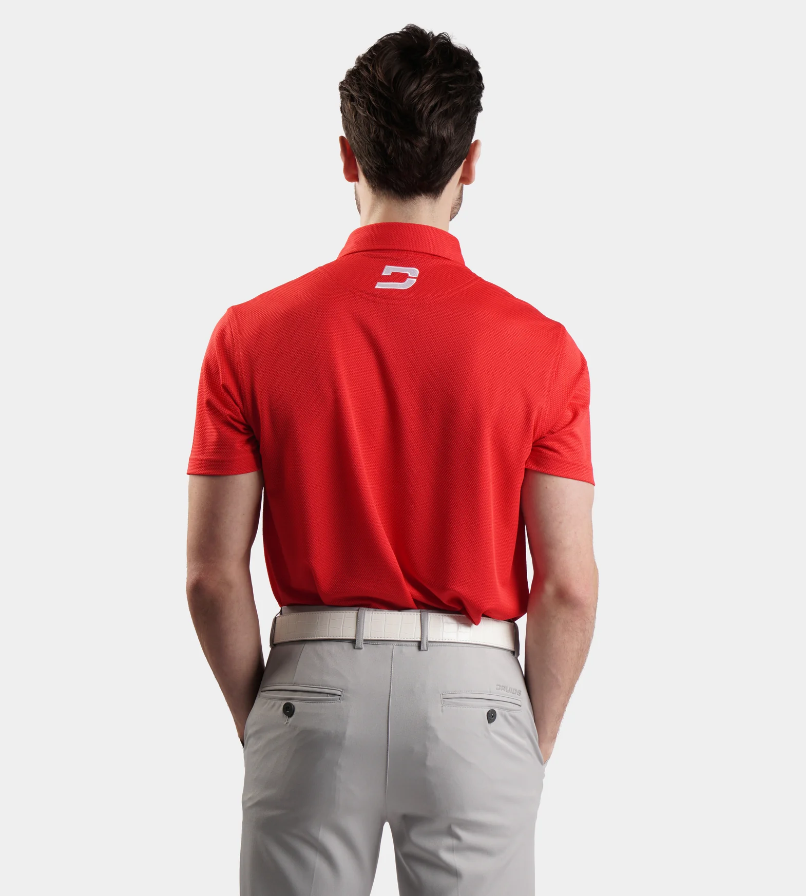 HONEYCOMB POLO - RED - Image 5