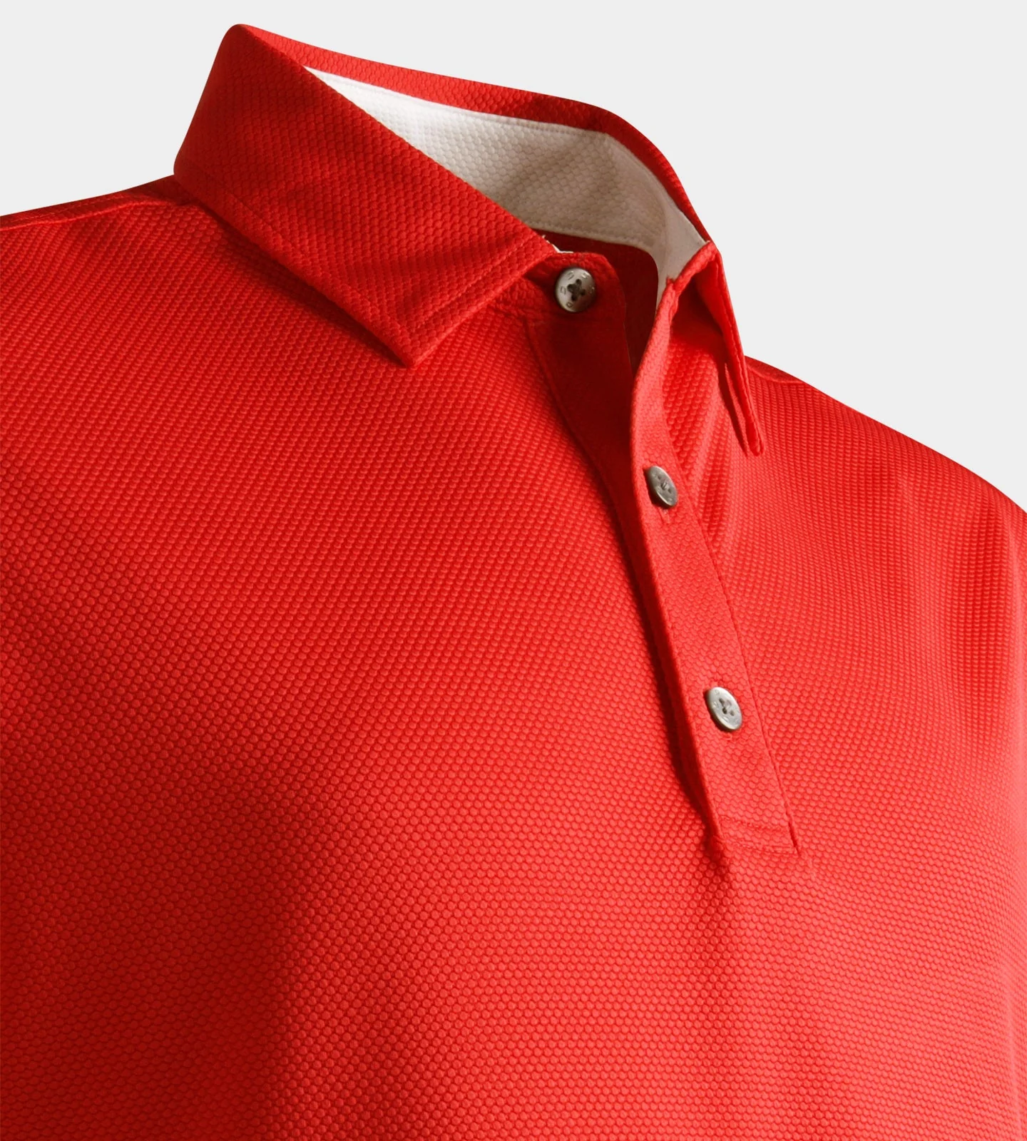 HONEYCOMB POLO - RED - Image 8