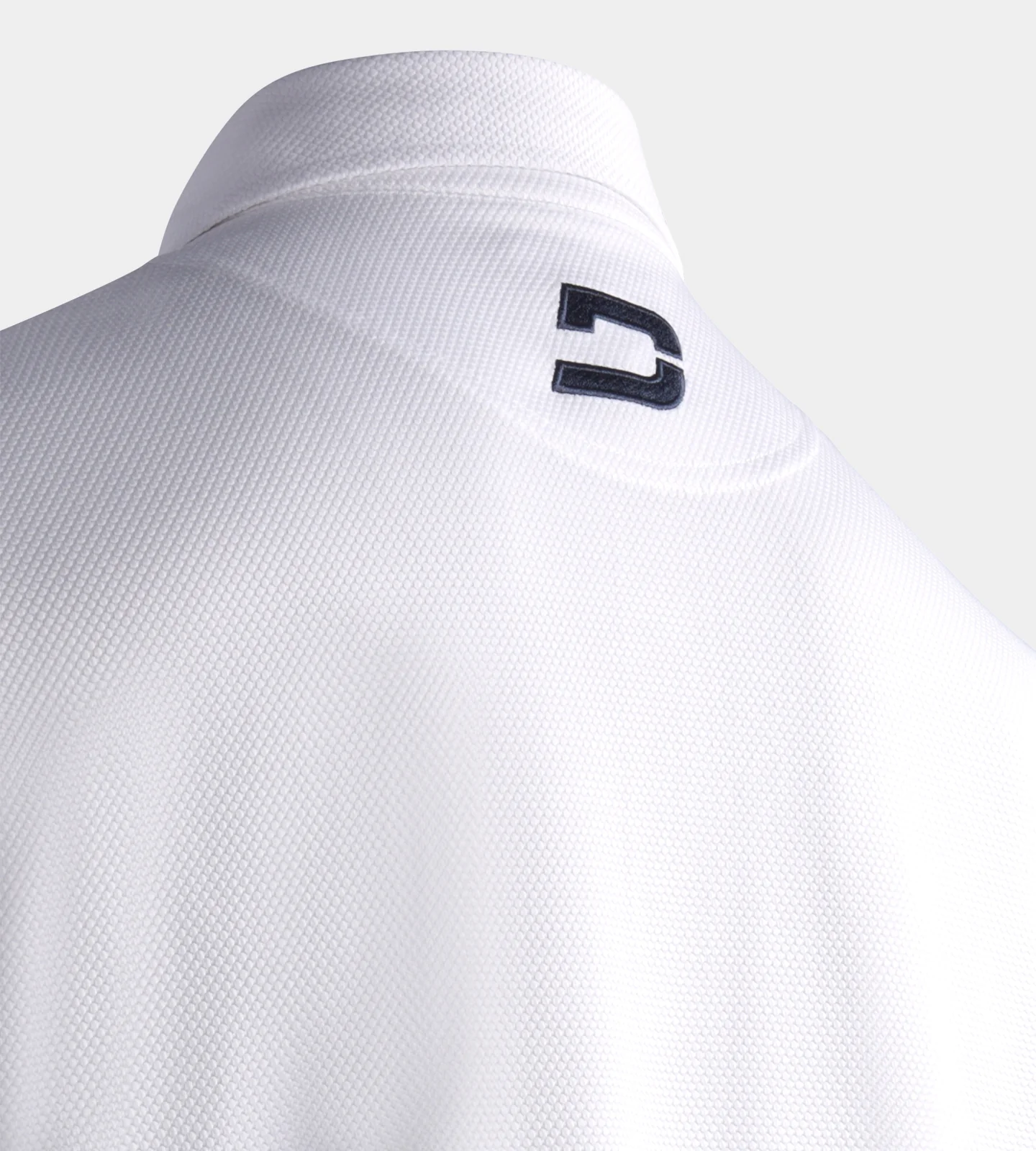 HONEYCOMB POLO - WHITE - Image 5