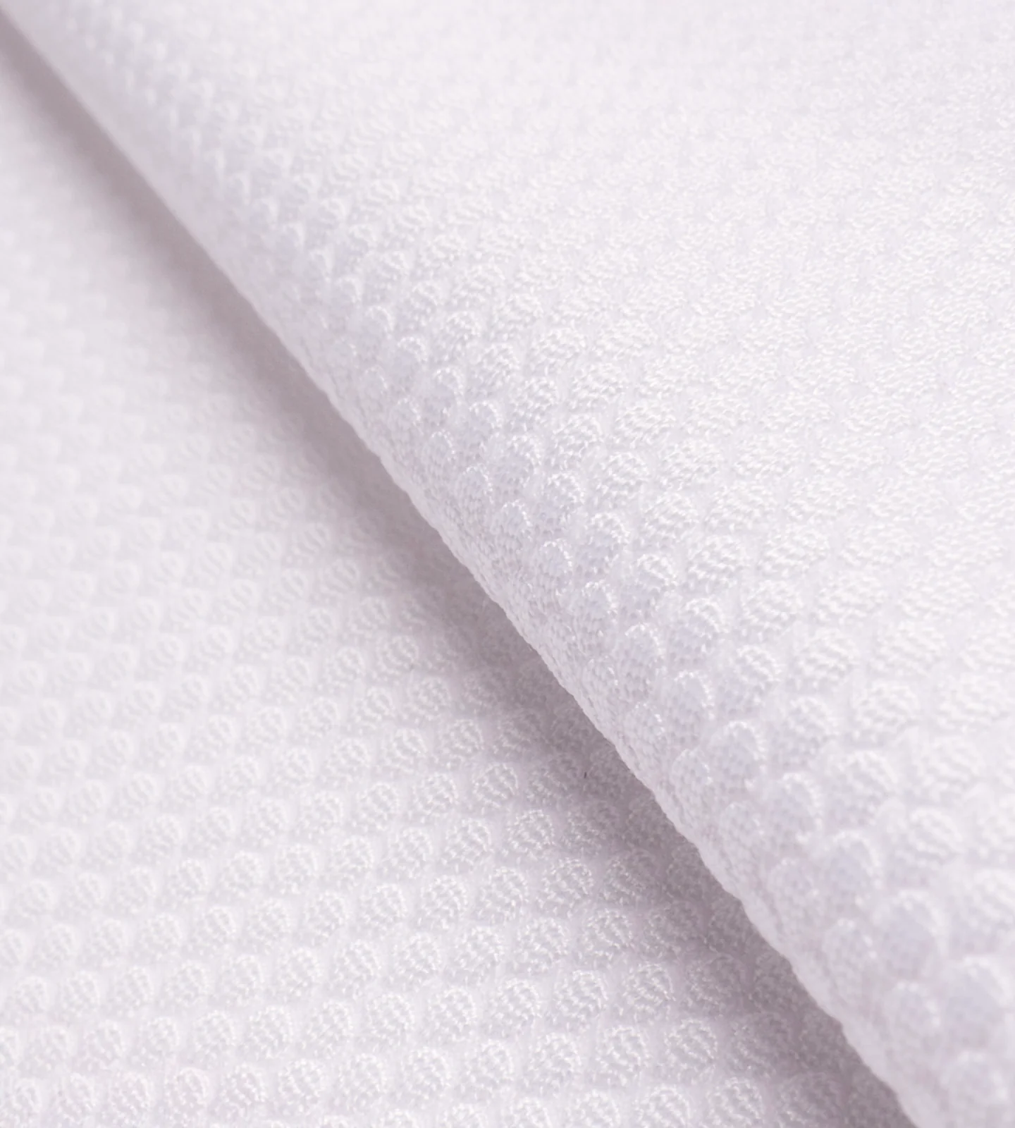 HONEYCOMB POLO - WHITE - Image 8