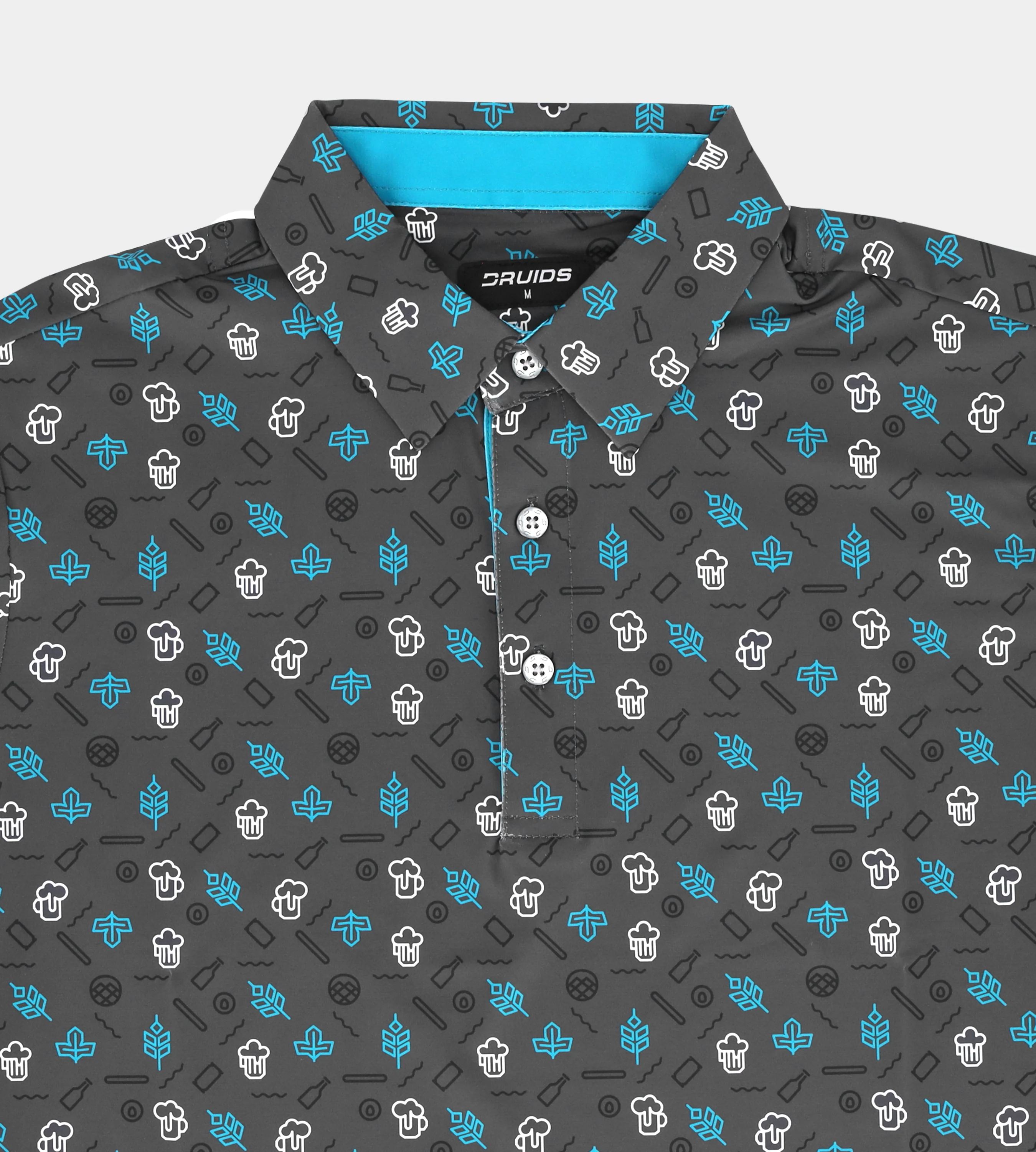 HOPS N BARLEY POLO - BLACK - Image 6