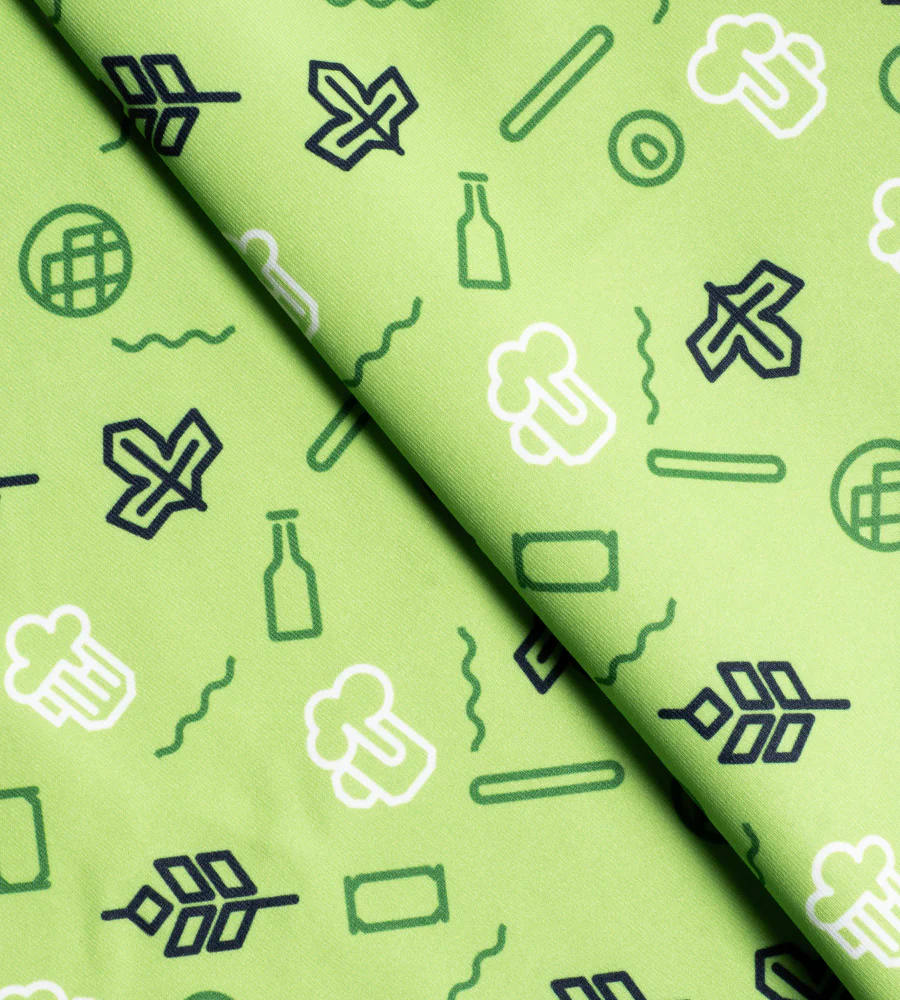 HOPS N BARLEY POLO - LIME - Image 5
