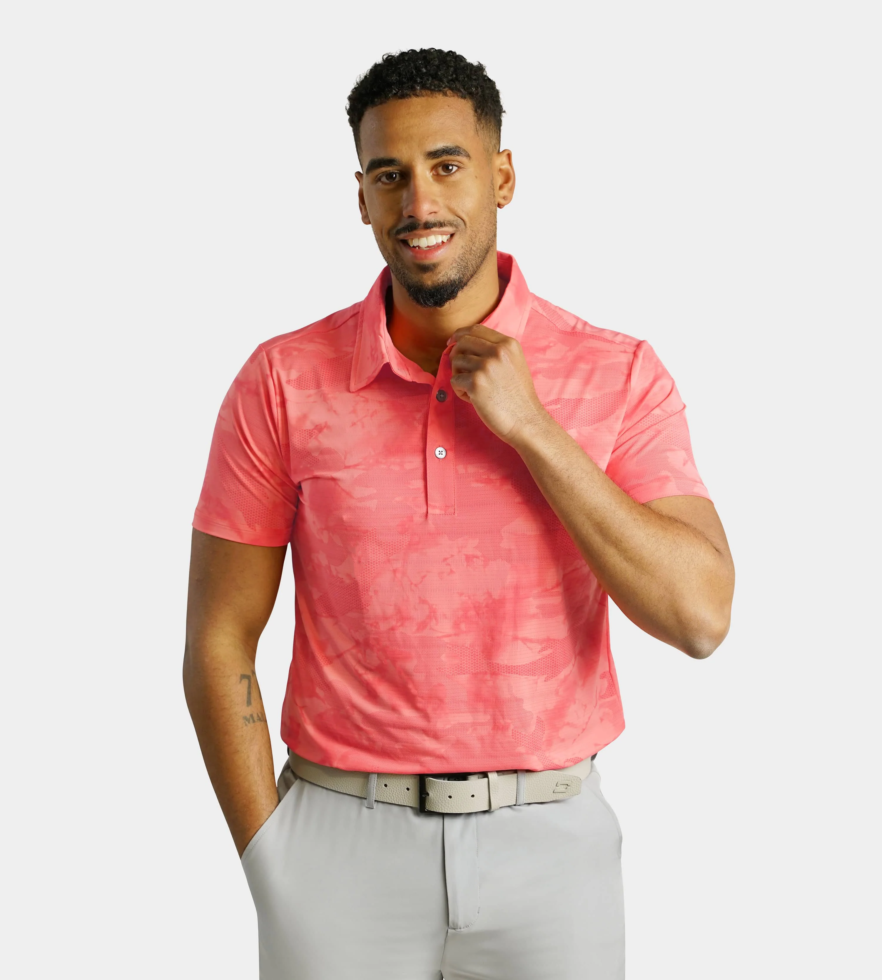 HORIZON POLO - CORAL - Image 3
