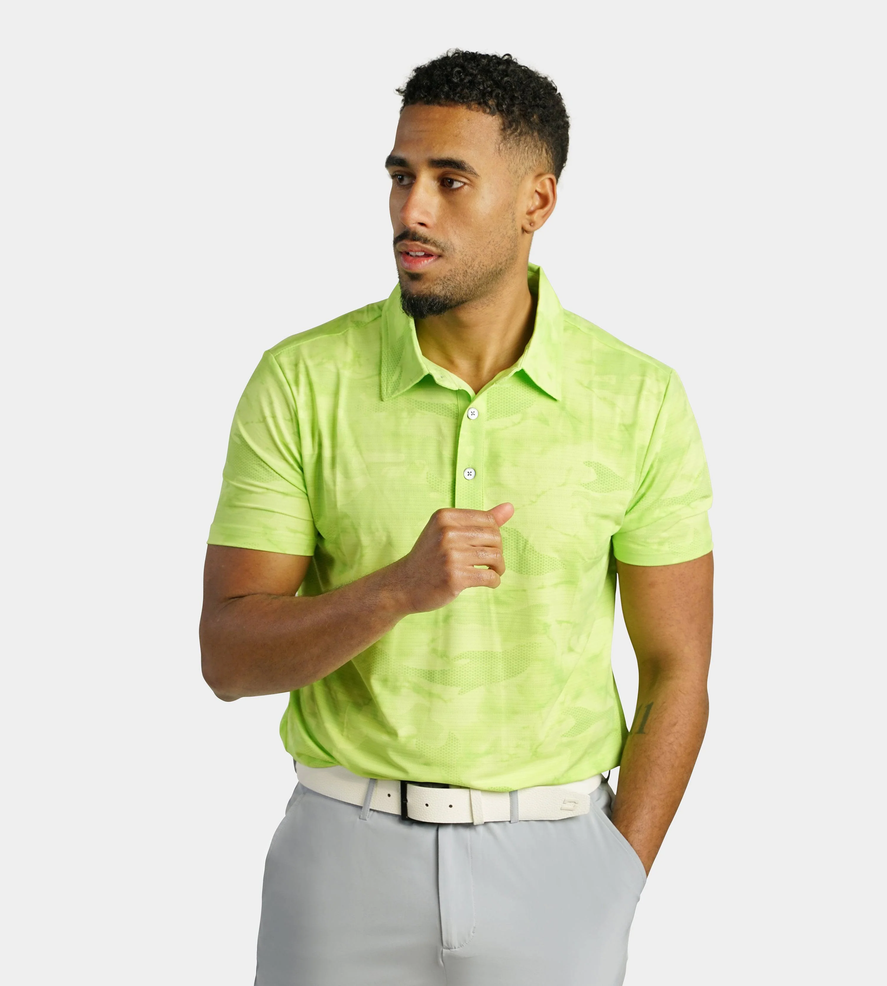 HORIZON POLO - LIME - Image 2