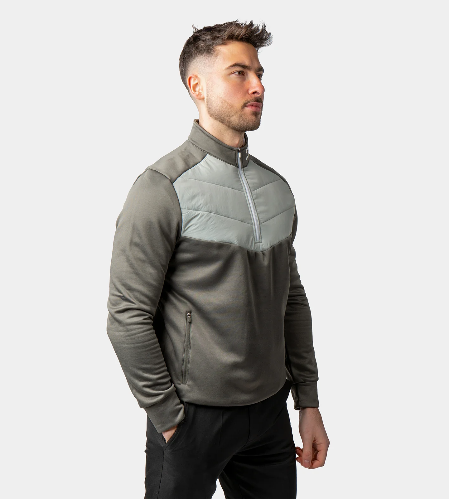 HYBRID MIDLAYER - GREY - Image 3