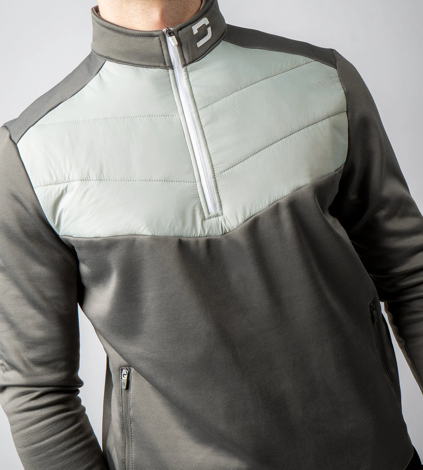 HYBRID MIDLAYER - GREY - Image 7