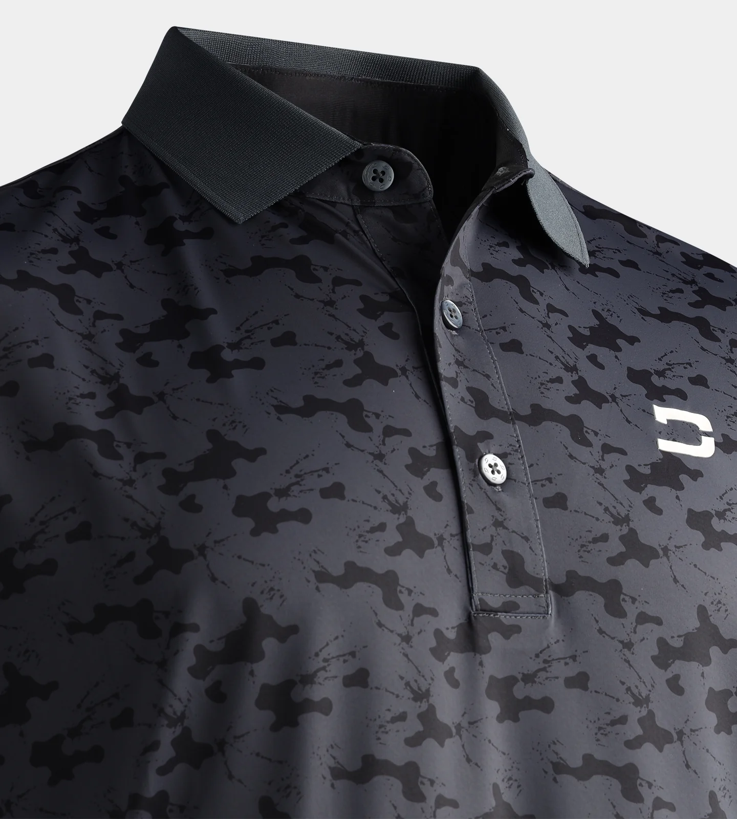 INKED POLO - BLACK - Image 3