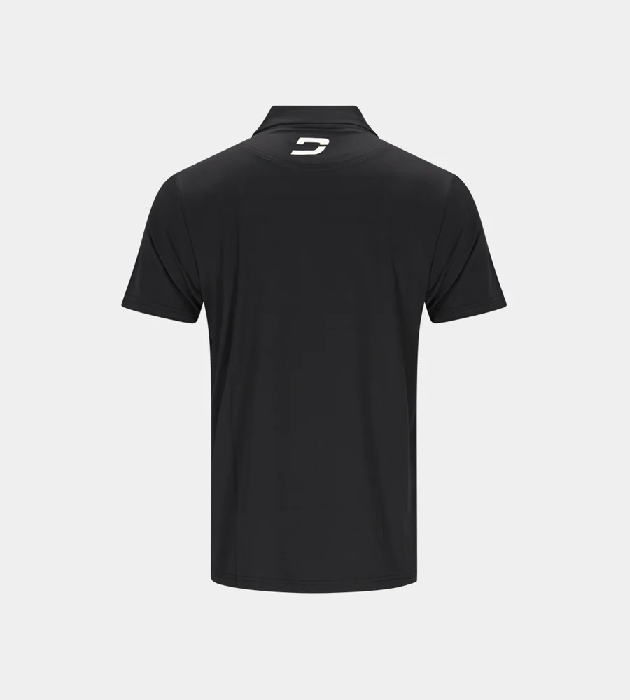 KIDS ATHLETICA POLO - BLACK - Image 2