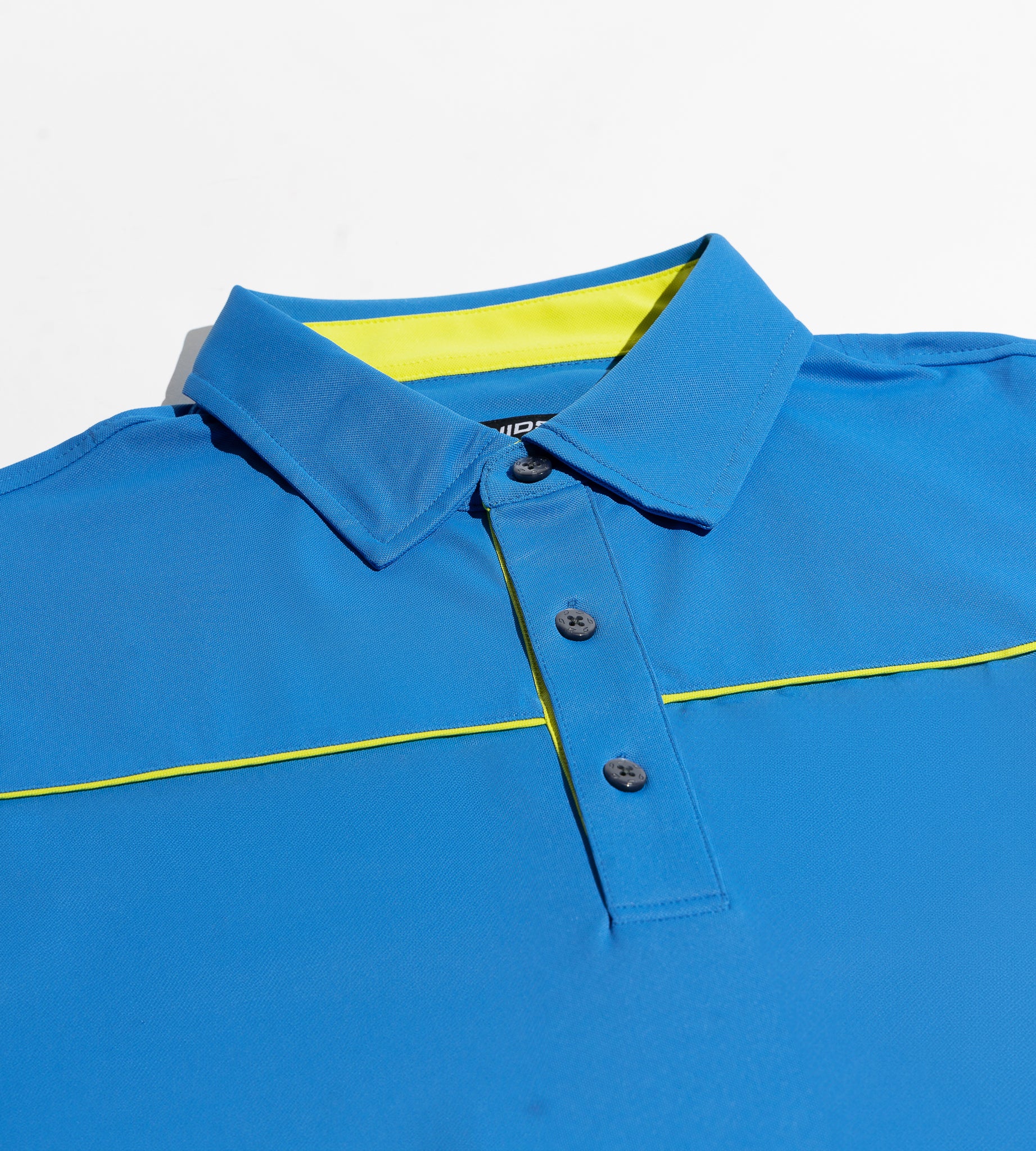 KIDS BLOCK PIQUE POLO - BLUE - Image 4
