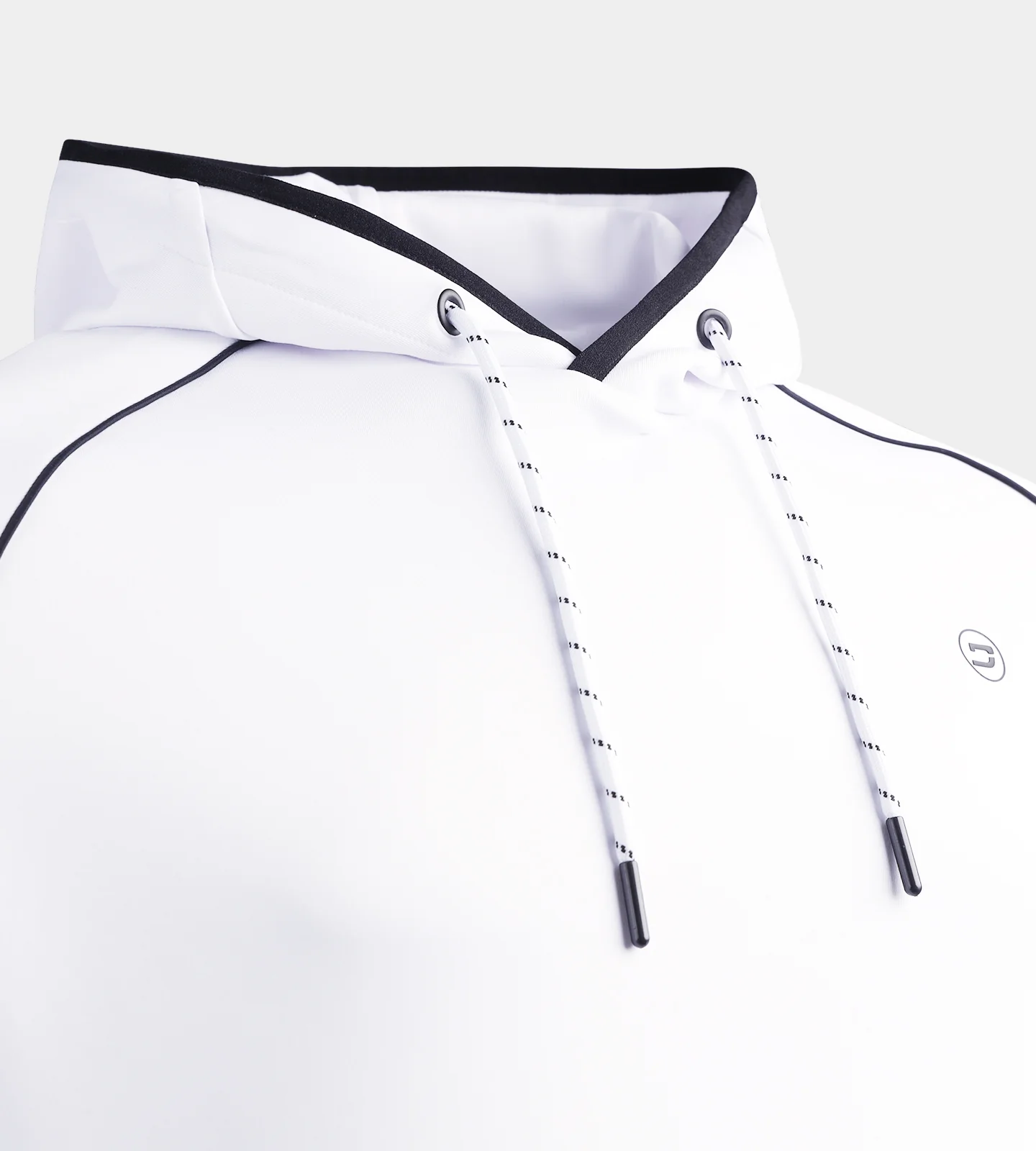 KIDS BULLET HOODIE - WHITE - Image 3