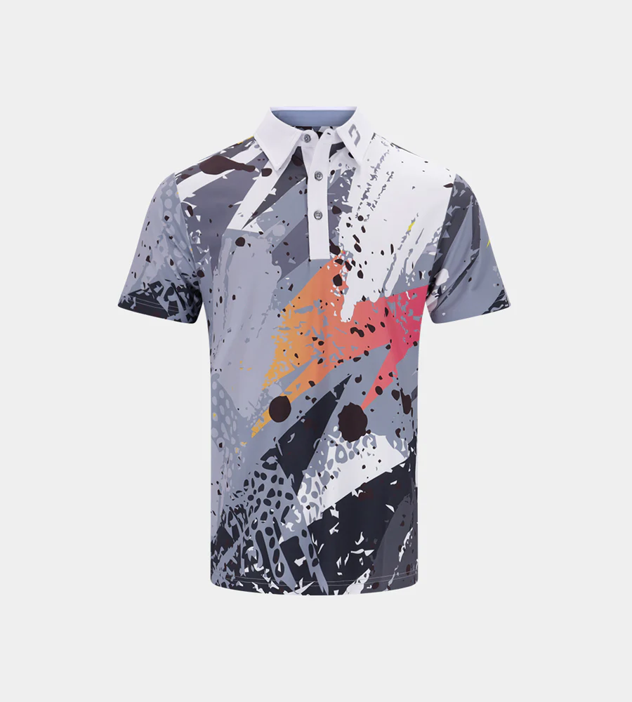 KIDS CRAZEE POLO - GREY