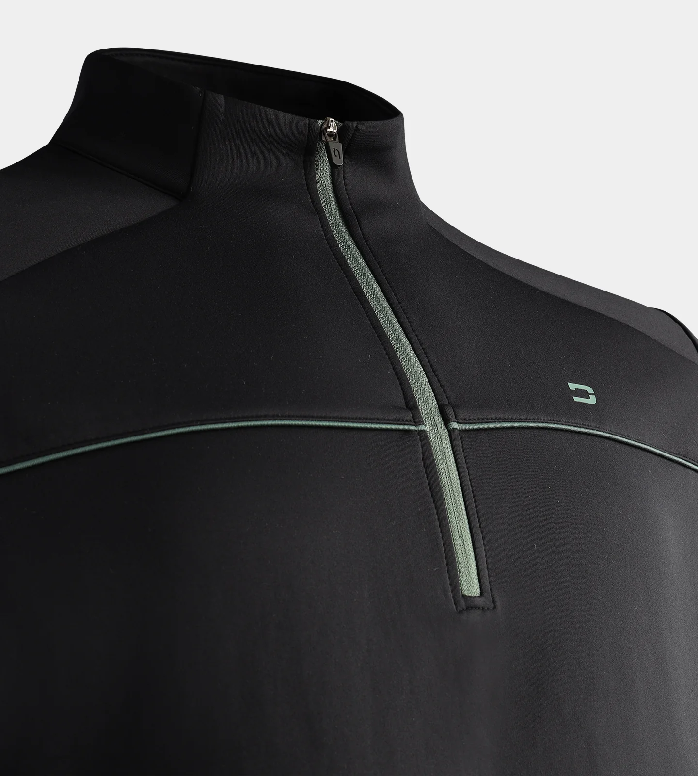 KIDS CROSS COUNTRY MIDLAYER - BLACK - Image 3