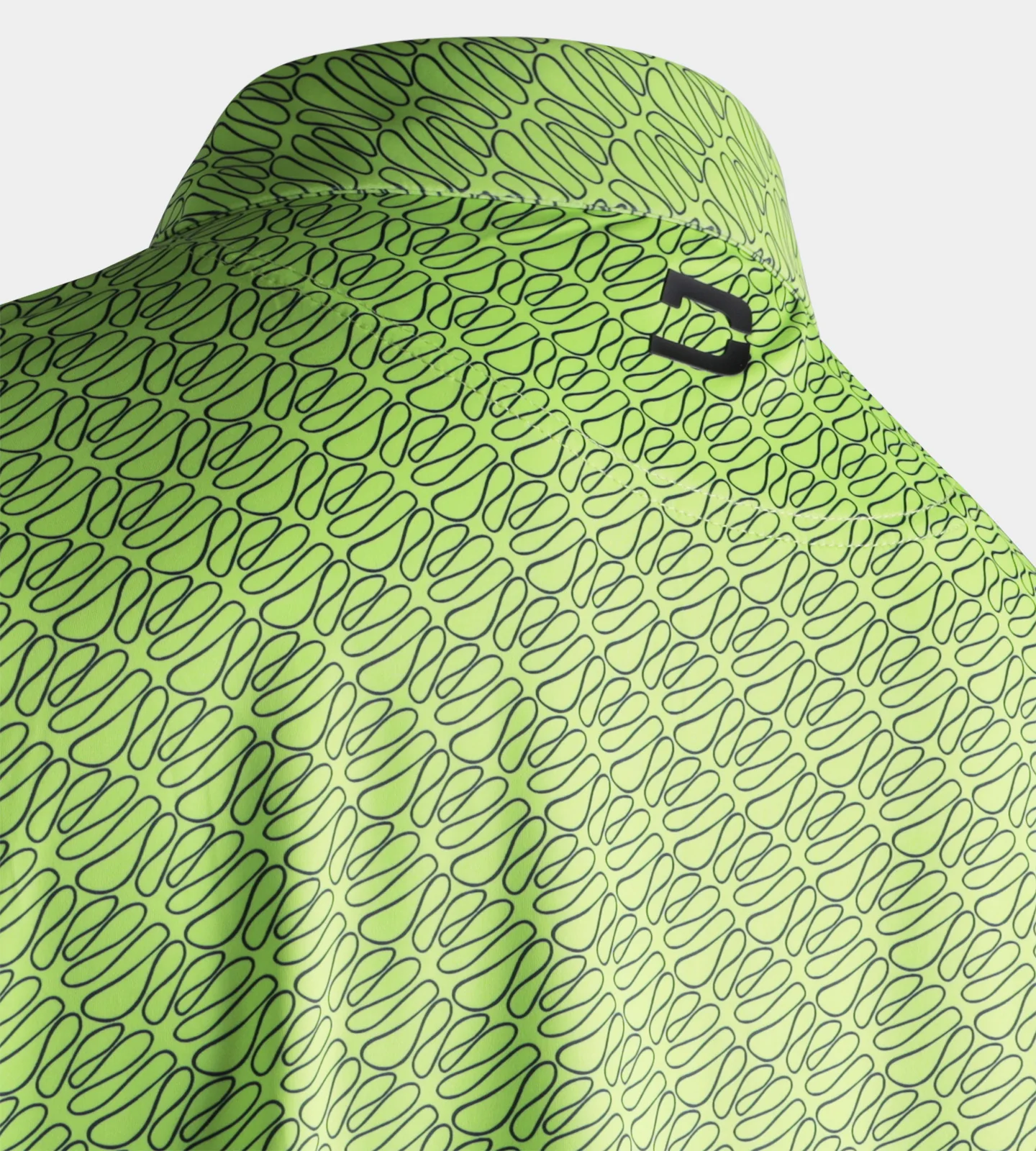 KIDS DOODLE POLO - LIME - Image 4