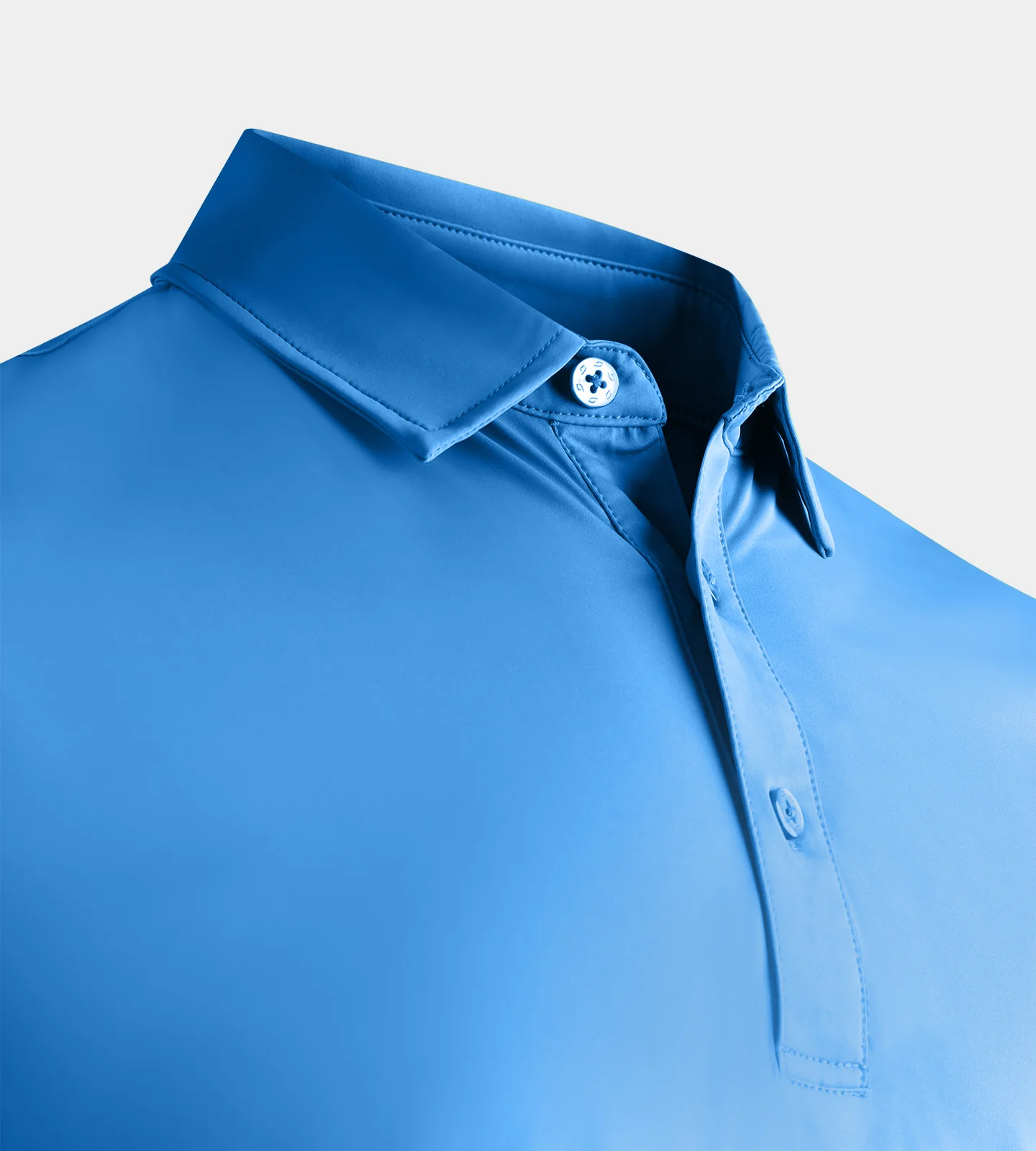 KIDS ELITE POLO - BLUE - Image 3
