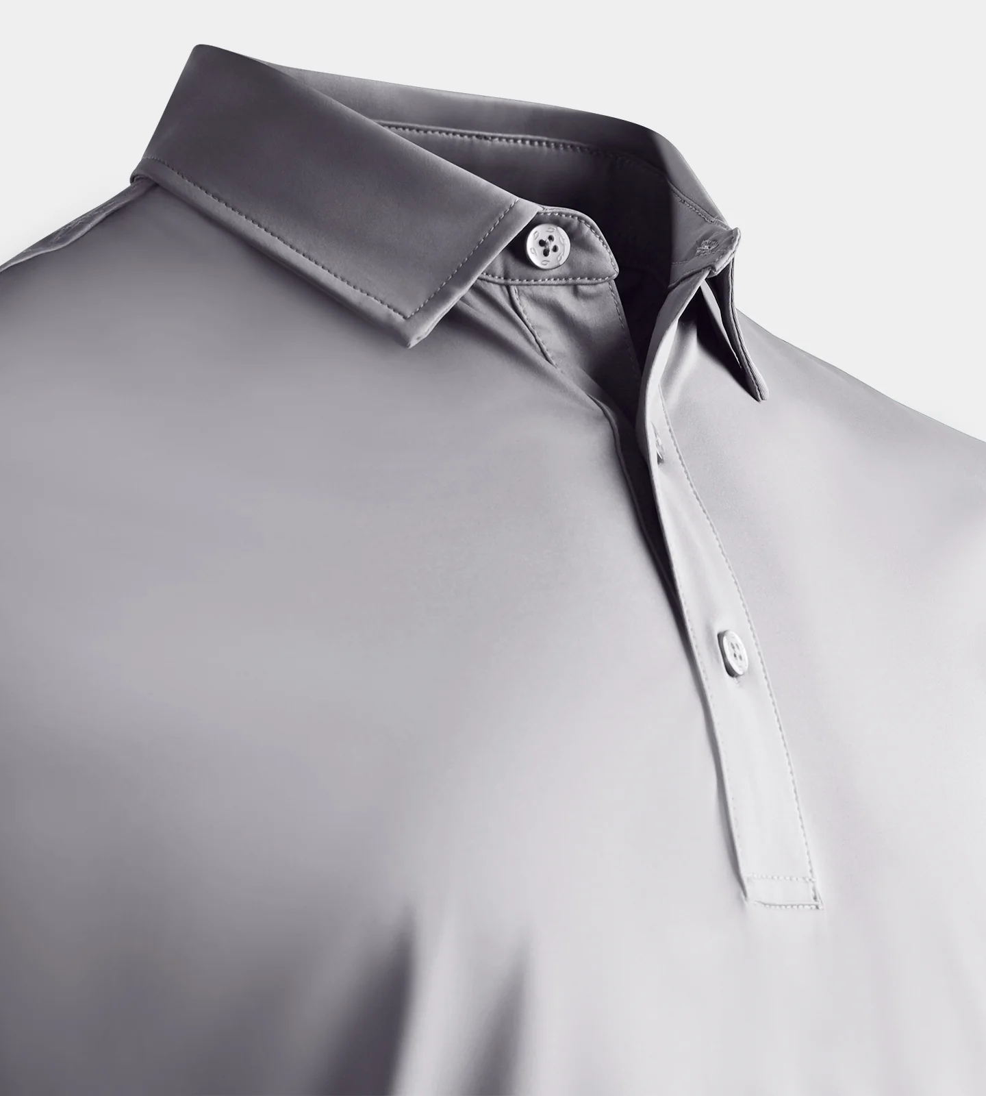 KIDS ELITE POLO - GREY - Image 3