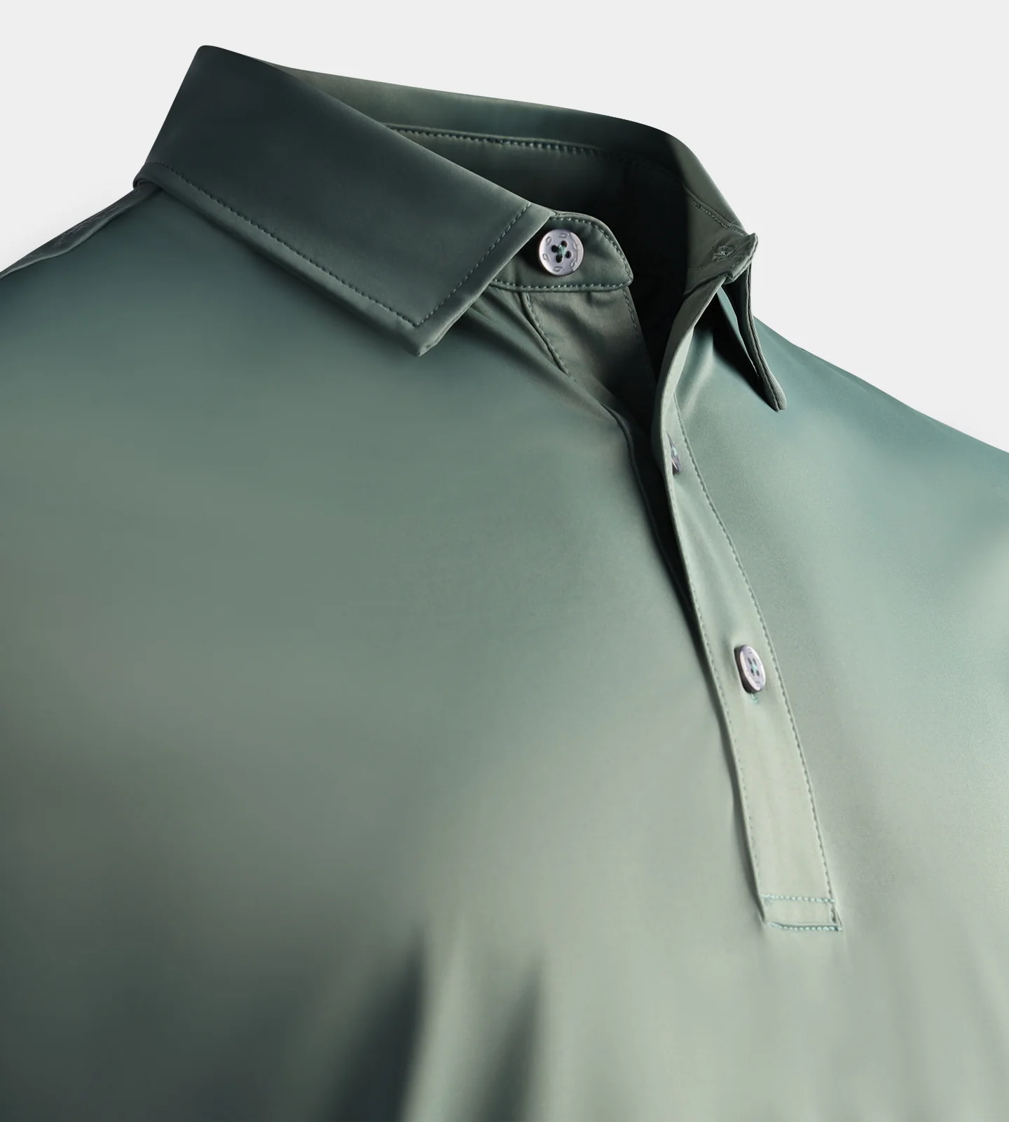 KIDS ELITE POLO - SAGE - Image 3