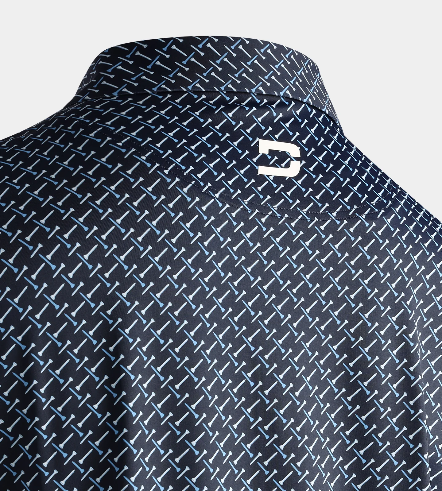KIDS GOLF TEE POLO - NAVY - Image 4