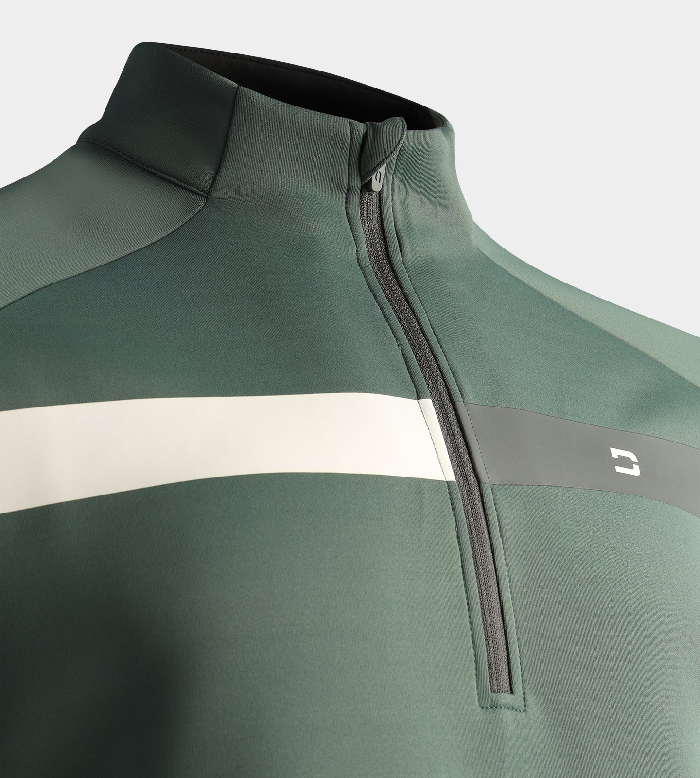 KIDS HALF N HALF MIDLAYER - SAGE - Image 3