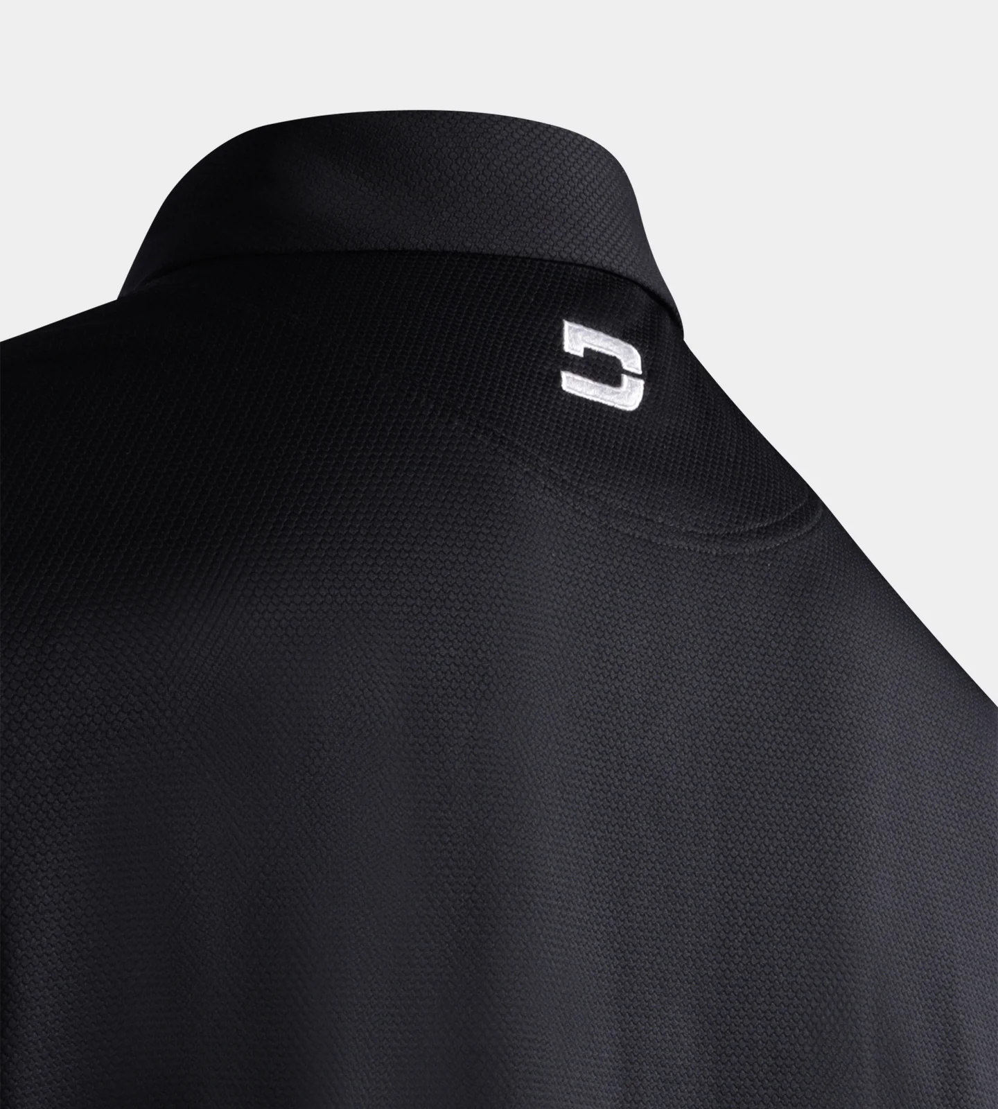 KIDS HONEYCOMB POLO - BLACK - Image 4