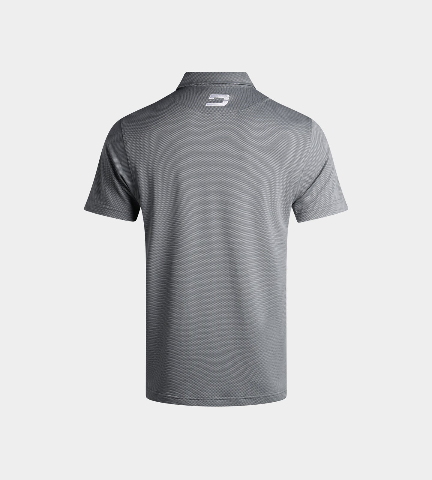 KIDS HONEYCOMB POLO - GREY - Image 2