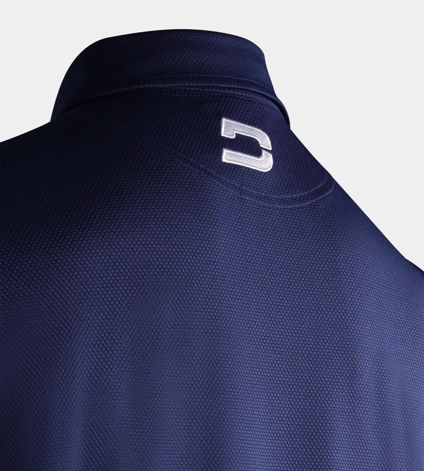 KIDS HONEYCOMB POLO - NAVY - Image 4