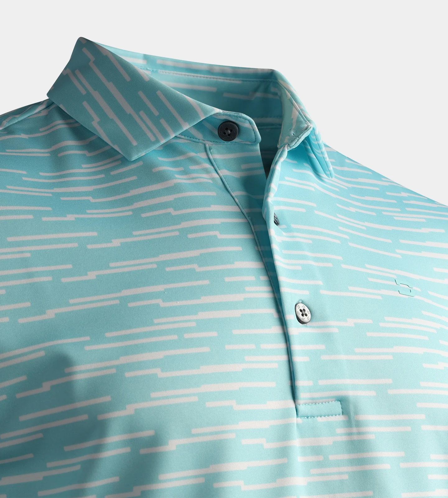KIDS PARALLEL POLO - MINT - Image 3