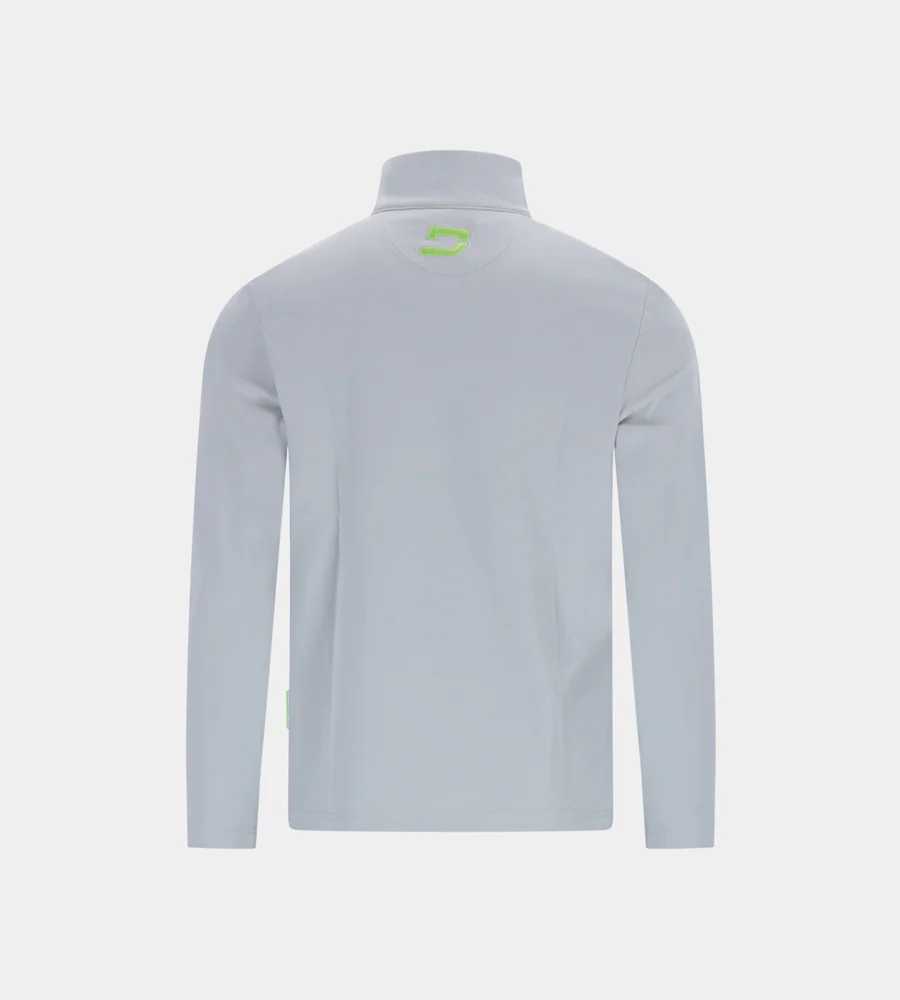 KIDS PIQUE MIDLAYER - GREY - Image 2