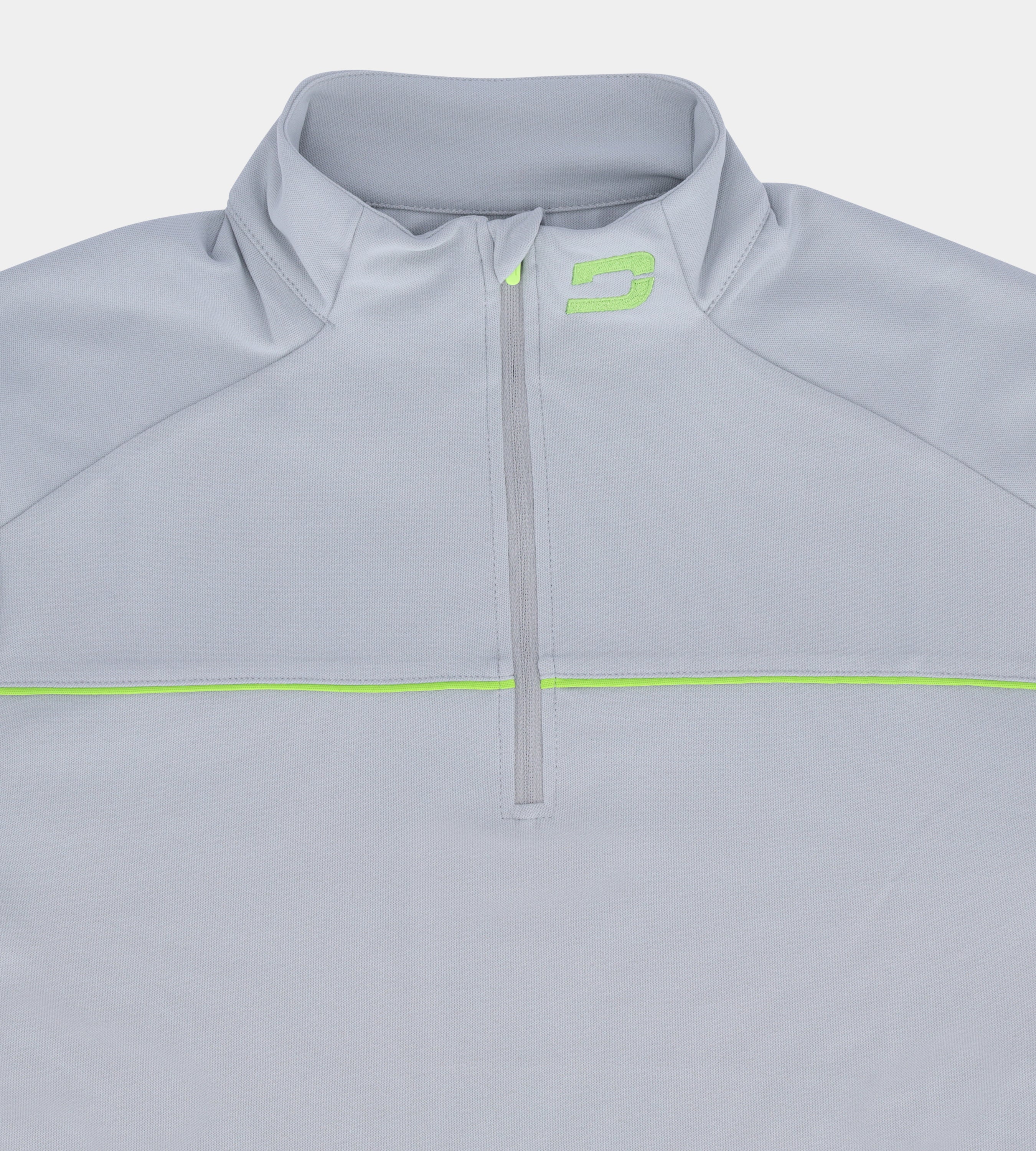 KIDS PIQUE MIDLAYER - GREY - Image 3