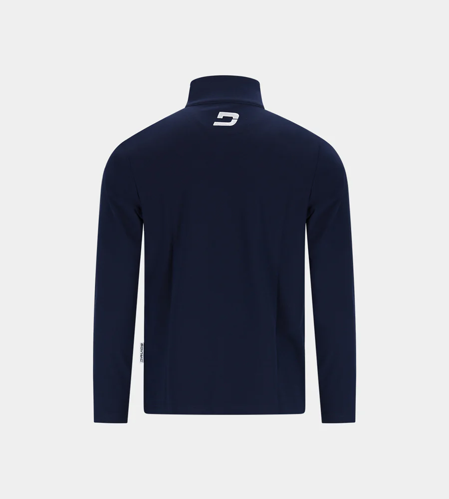 KIDS PIQUE MIDLAYER - NAVY - Image 2