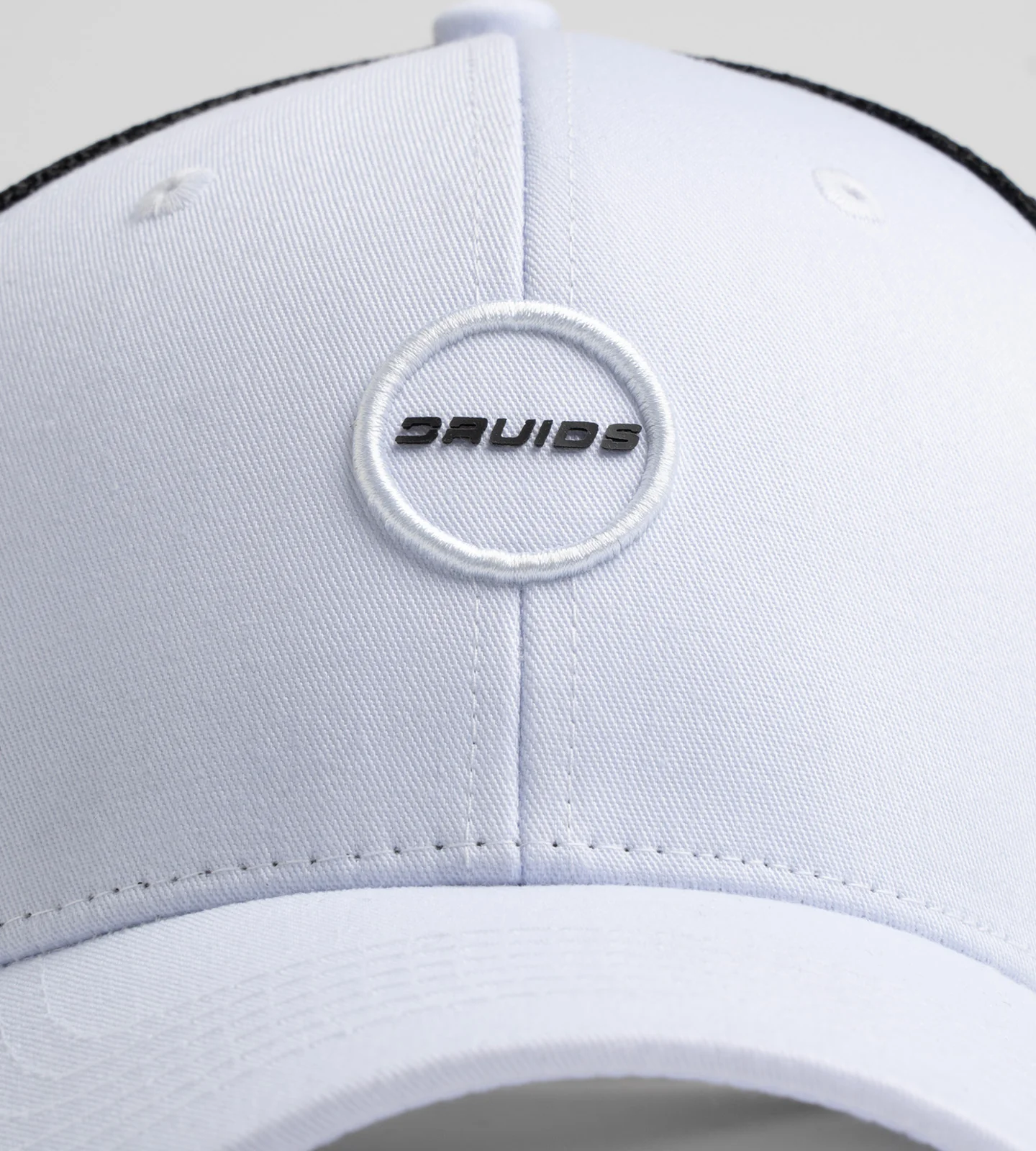 KIDS PLAYERS D BADGE CAP - WHITE/BLACK - Image 3