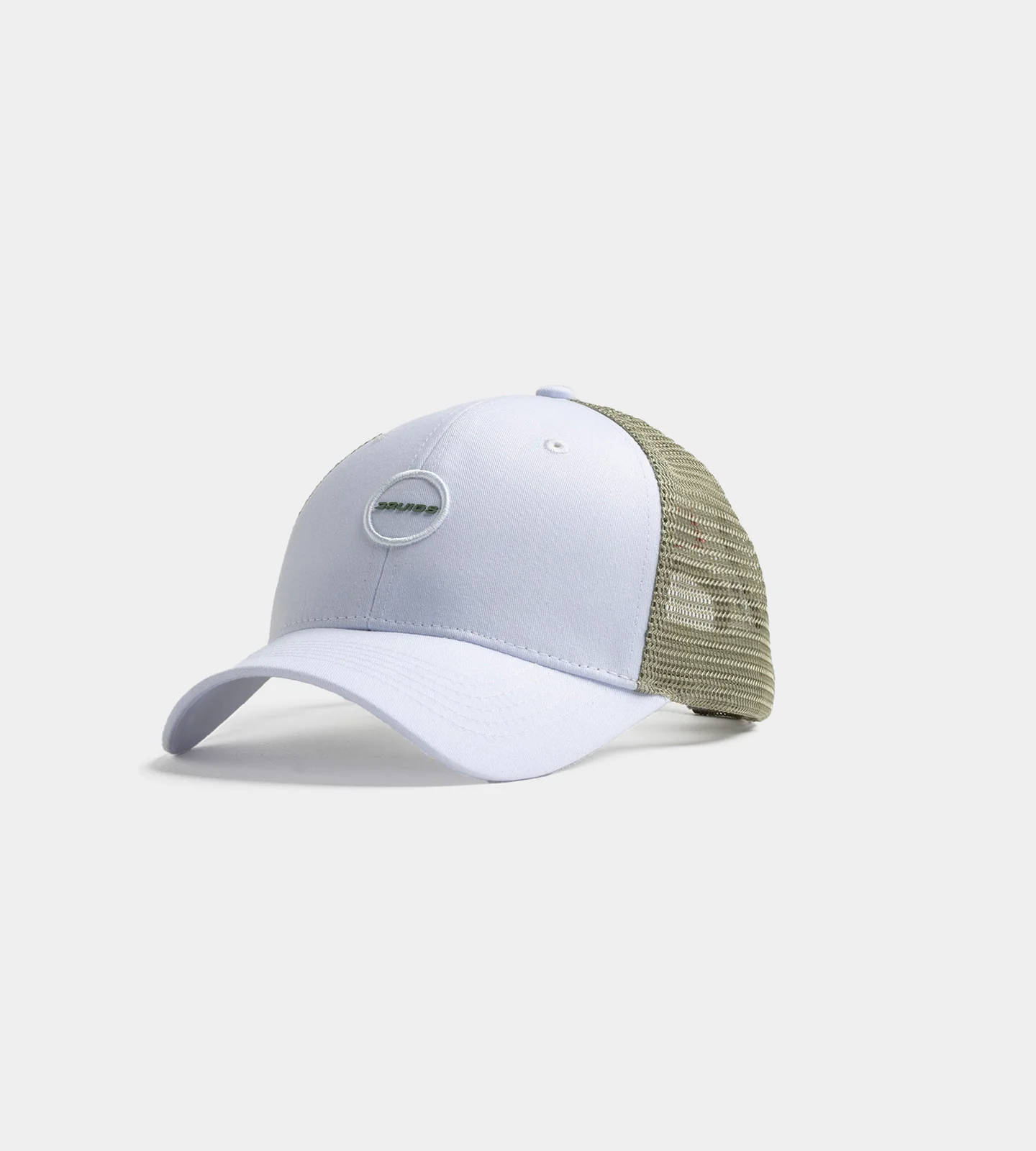KIDS PLAYERS D BADGE CAP - WHITE/SAGE