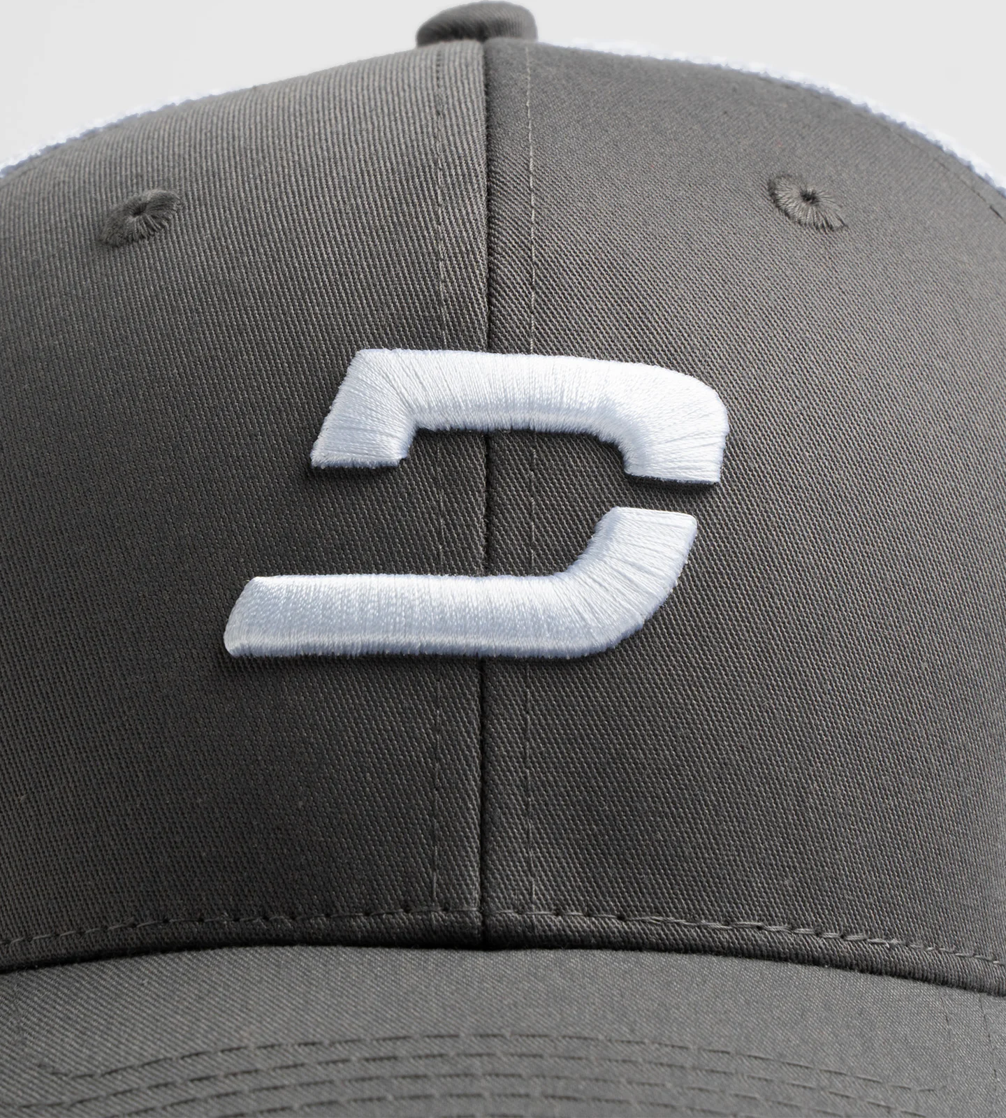 KIDS PLAYERS D CAP - GREY/WHITE - Image 3