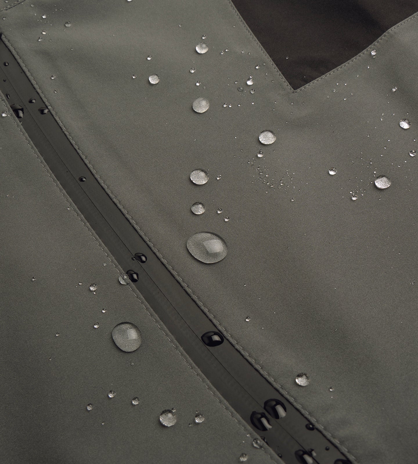 RAIN CADDY JACKET - CHARCOAL - Image 4