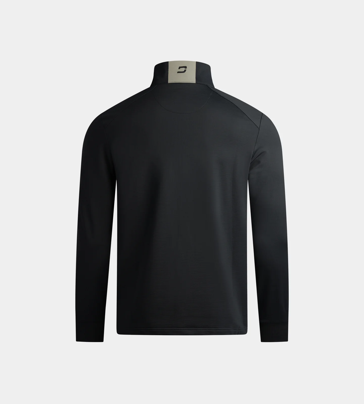 KIDS RIBBED PINE MIDLAYER - BLACK - Image 2