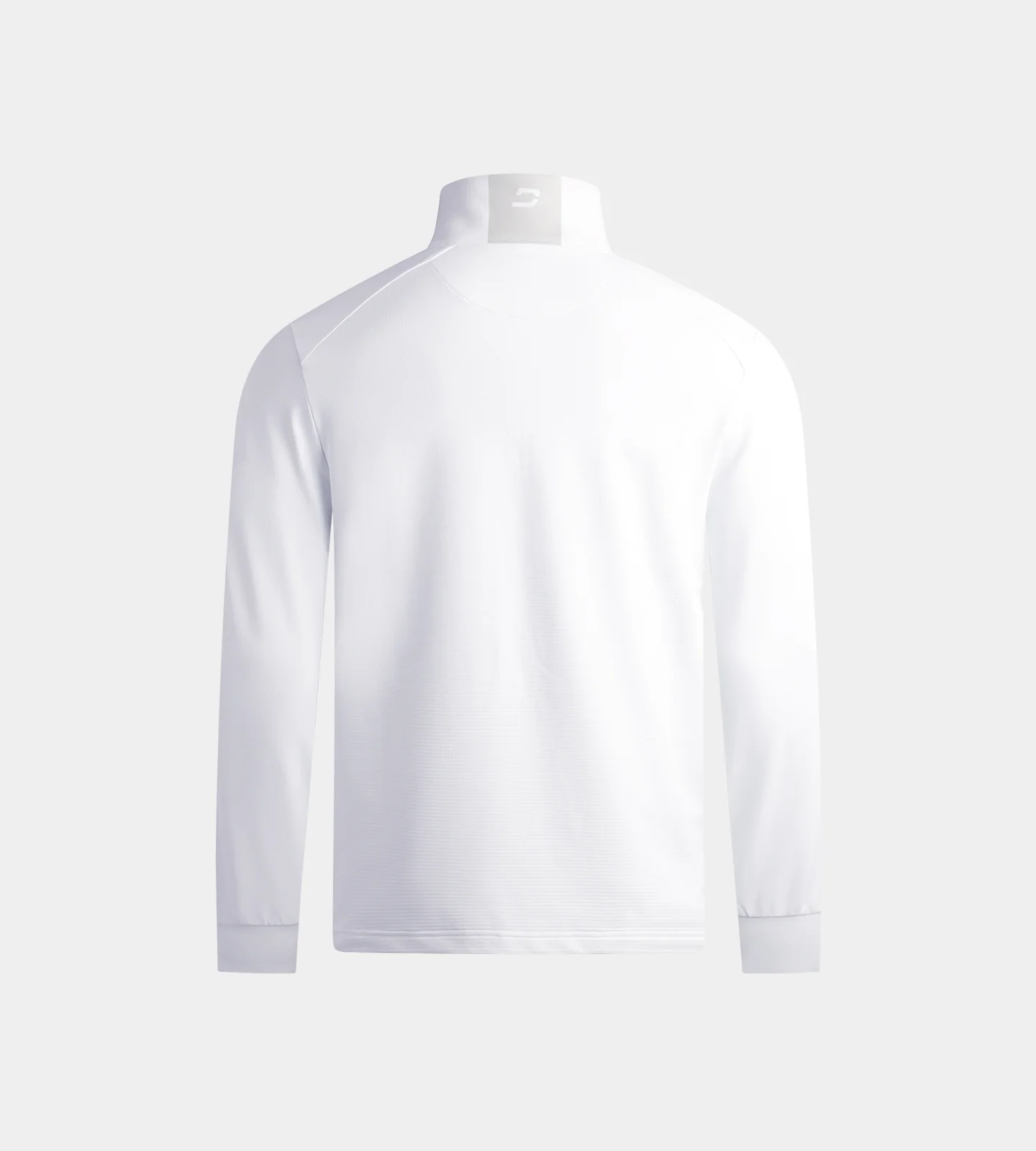 KIDS RIBBED PINE MIDLAYER - WHITE - Image 2