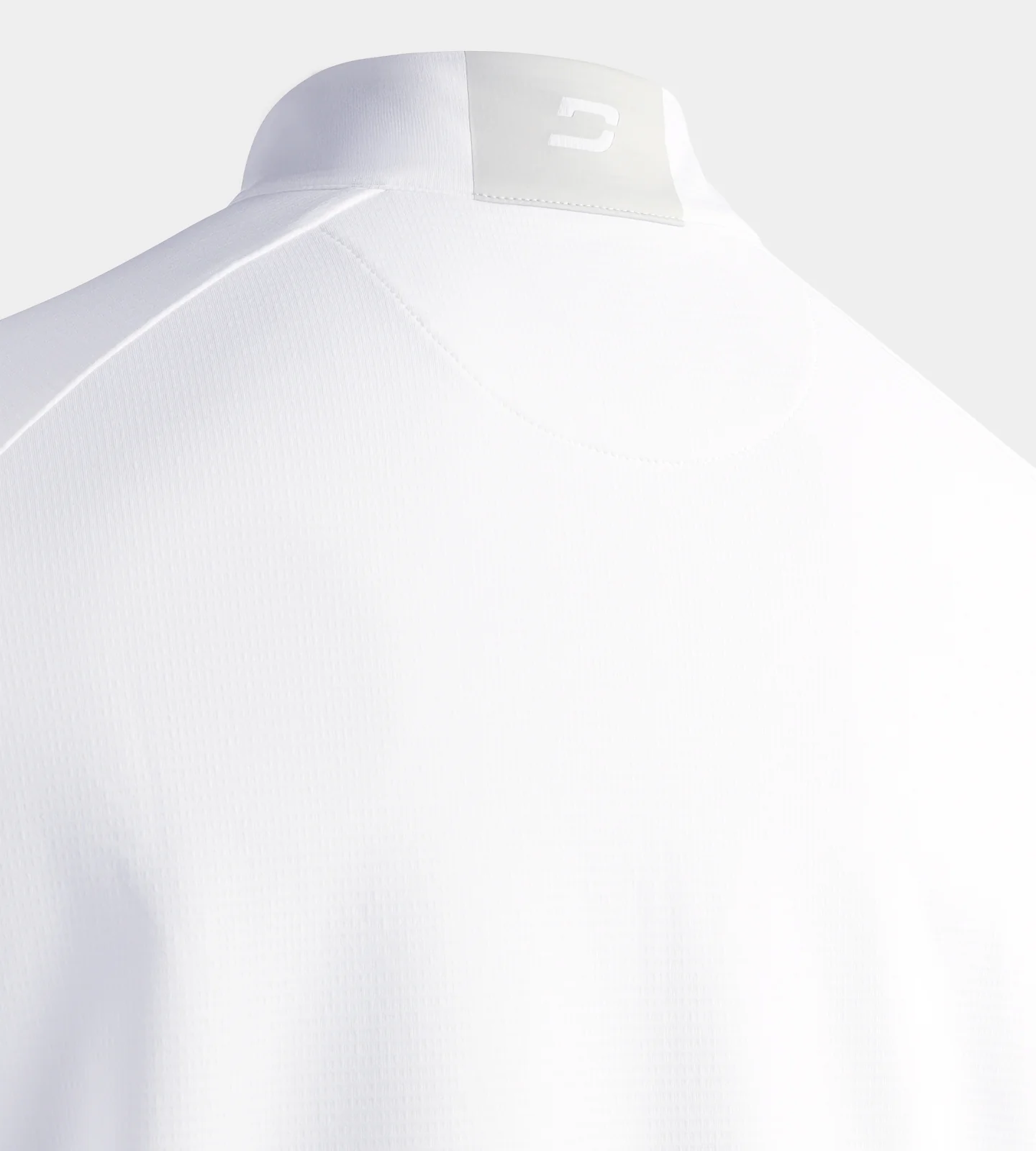 KIDS RIBBED PINE MIDLAYER - WHITE - Image 5