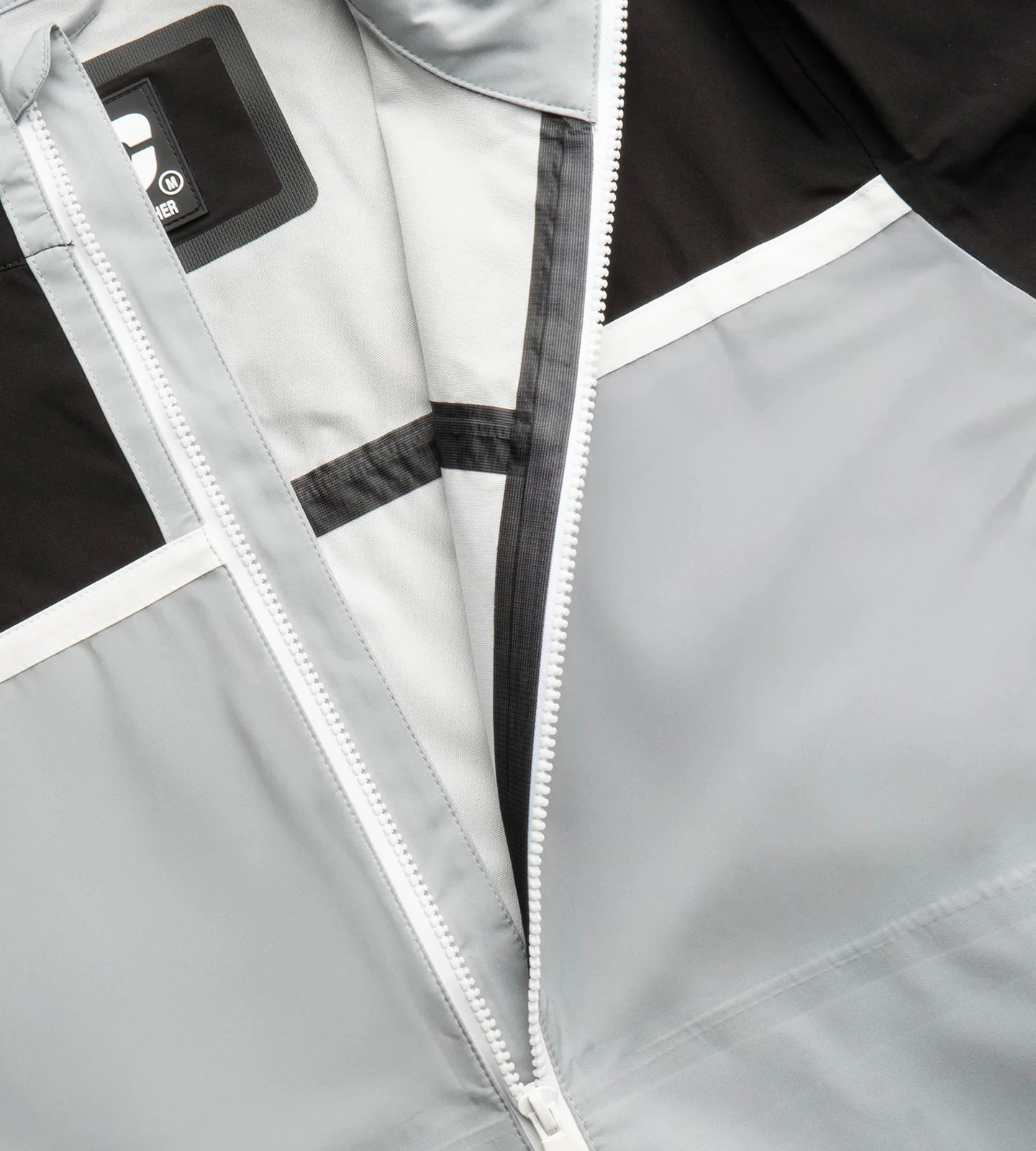 KIDS RUMBLE RAIN JACKET - GREY - Image 3