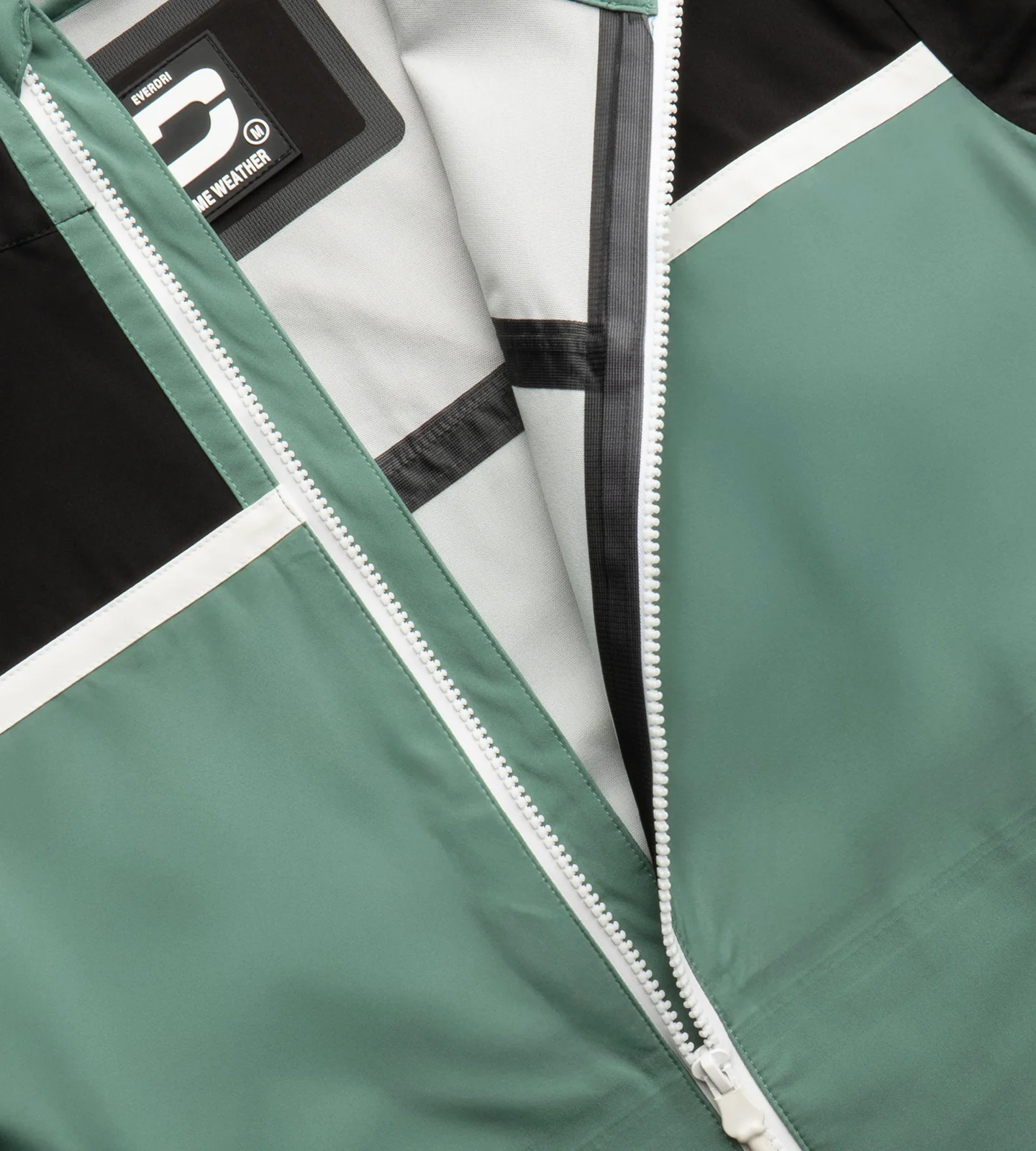 KIDS RUMBLE RAIN JACKET - SAGE - Image 3